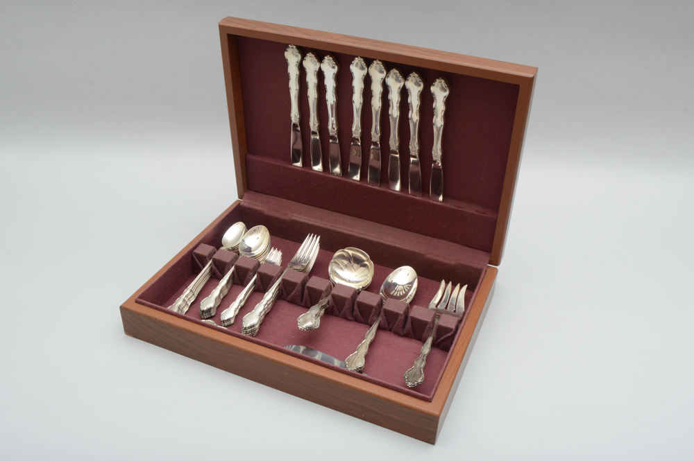 Oneida Sterling Flatware Set