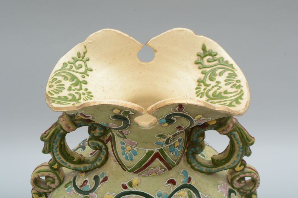 Large Asian-Inspired Decorative Vase