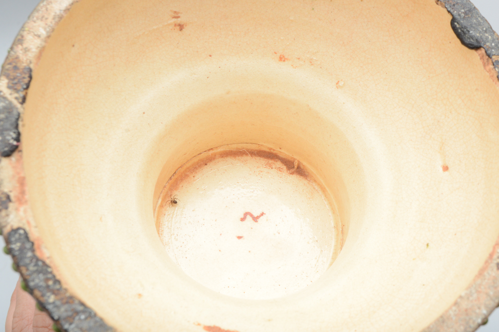 Large Asian-Inspired Decorative Vase