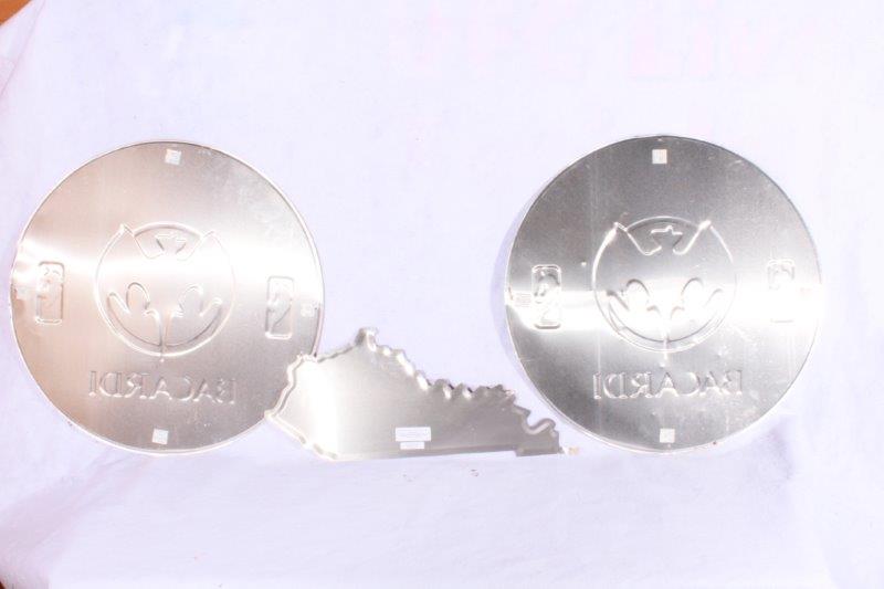 Trio of Bacardi Signs