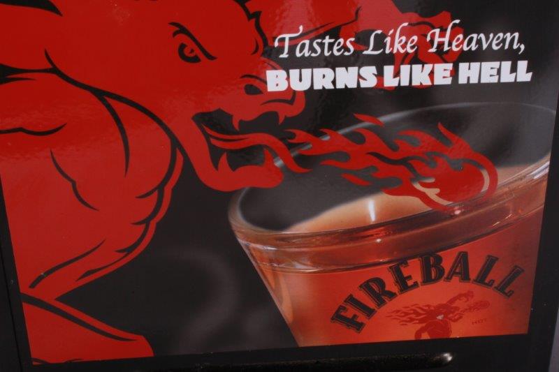 Fireball Double Bottle Refrigerated Beverage Dispenser