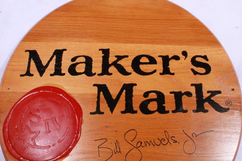Maker's Mark Barrel Head