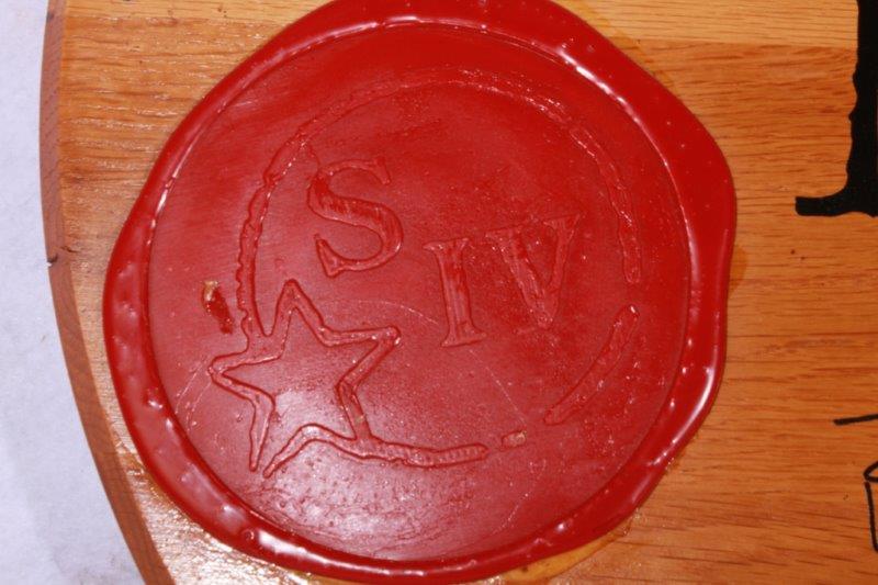 Maker's Mark Barrel Head