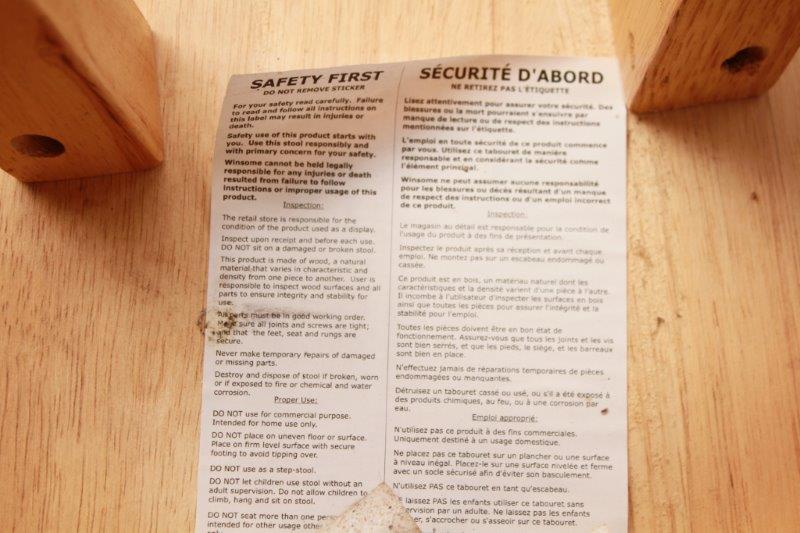 Set of Five Wooden Bar Stools