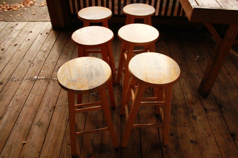 Classic Wooden Bar Stool Collection