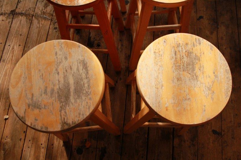 Classic Wooden Bar Stool Collection