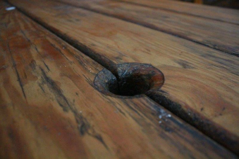 Wooden Amish Built Picnic Table