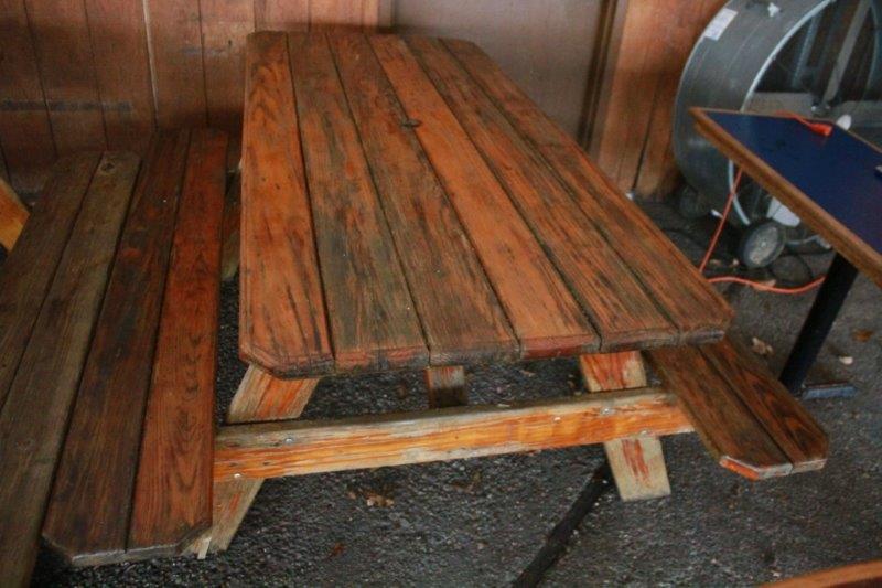 Wooden Amish Picnic Table
