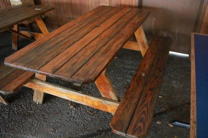 Wooden Amish Picnic Table