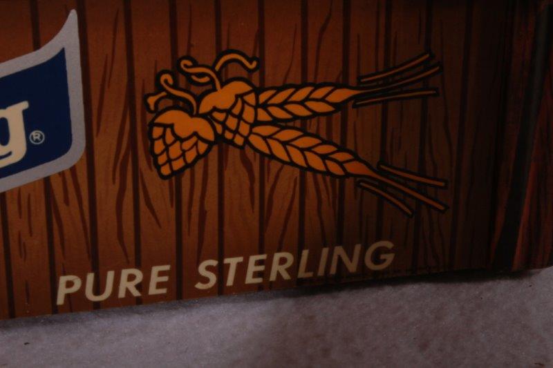 Vintage Sterling Bartender Light Up Sign