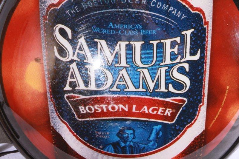 Samuel Adams Wall Mounted Light Up Sign