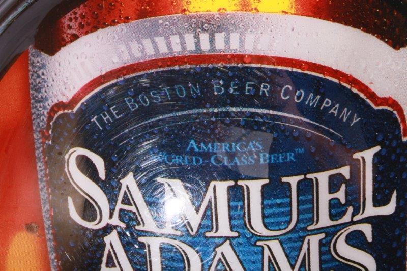 Samuel Adams Wall Mounted Light Up Sign