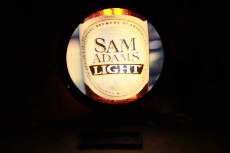 Samuel Adams Wall Mounted Light Up Sign