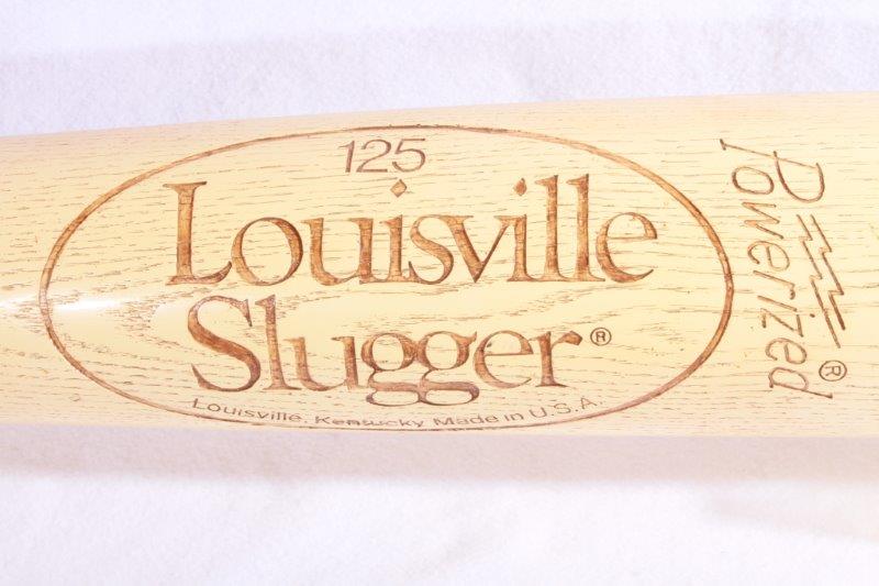 Substantial 'Joe's Older Than Dirt' Louisville Slugger Maker's Mark Bat
