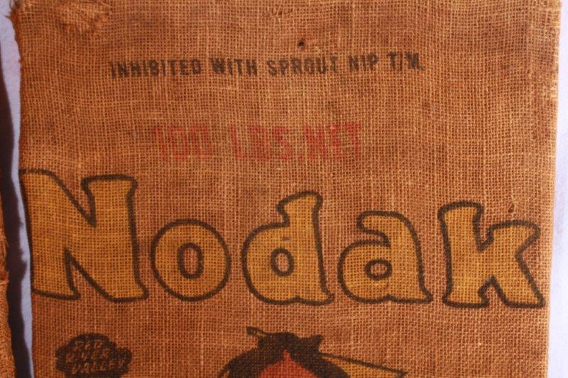 Vintage Mounted Tobacco Sacks