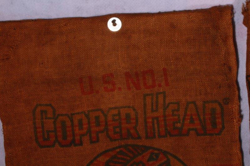 Vintage Mounted Tobacco Sacks