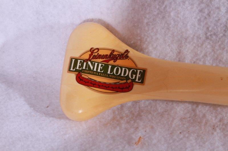 Signed Leinenkugel's Boat Oar by Jake Leinenkugel