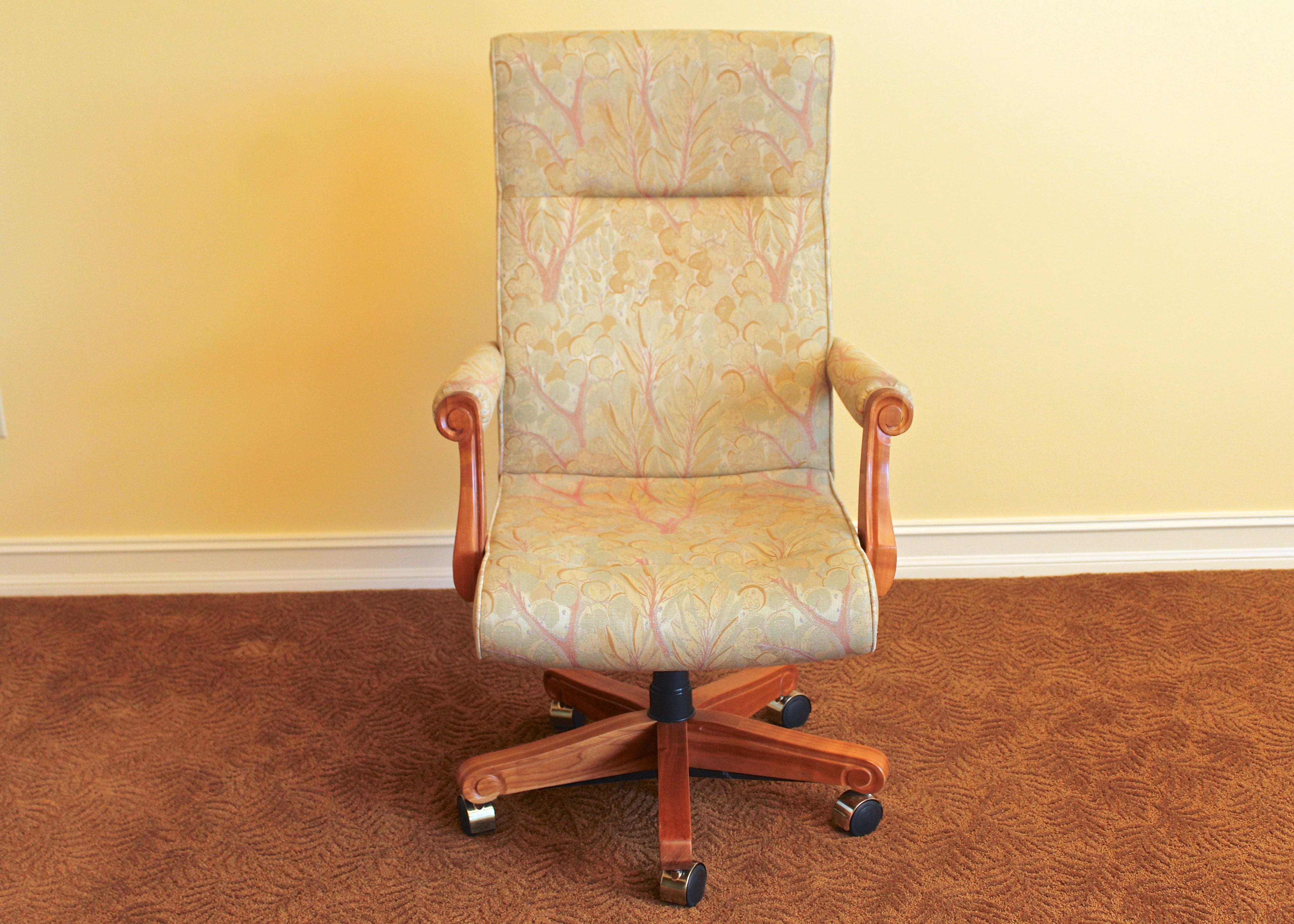 Harden Adjustable Upholstered Office Armchair