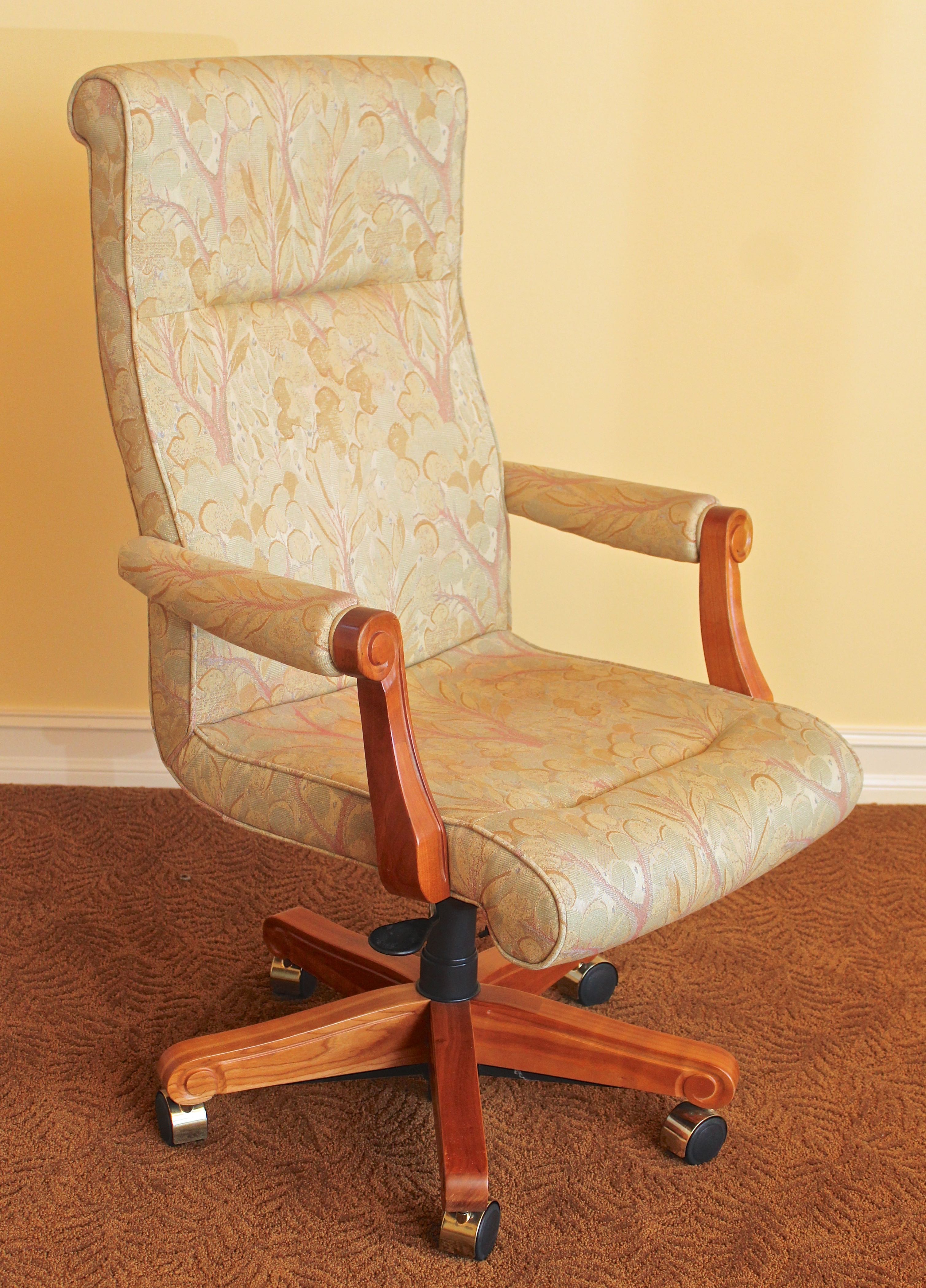 Harden Adjustable Upholstered Office Armchair