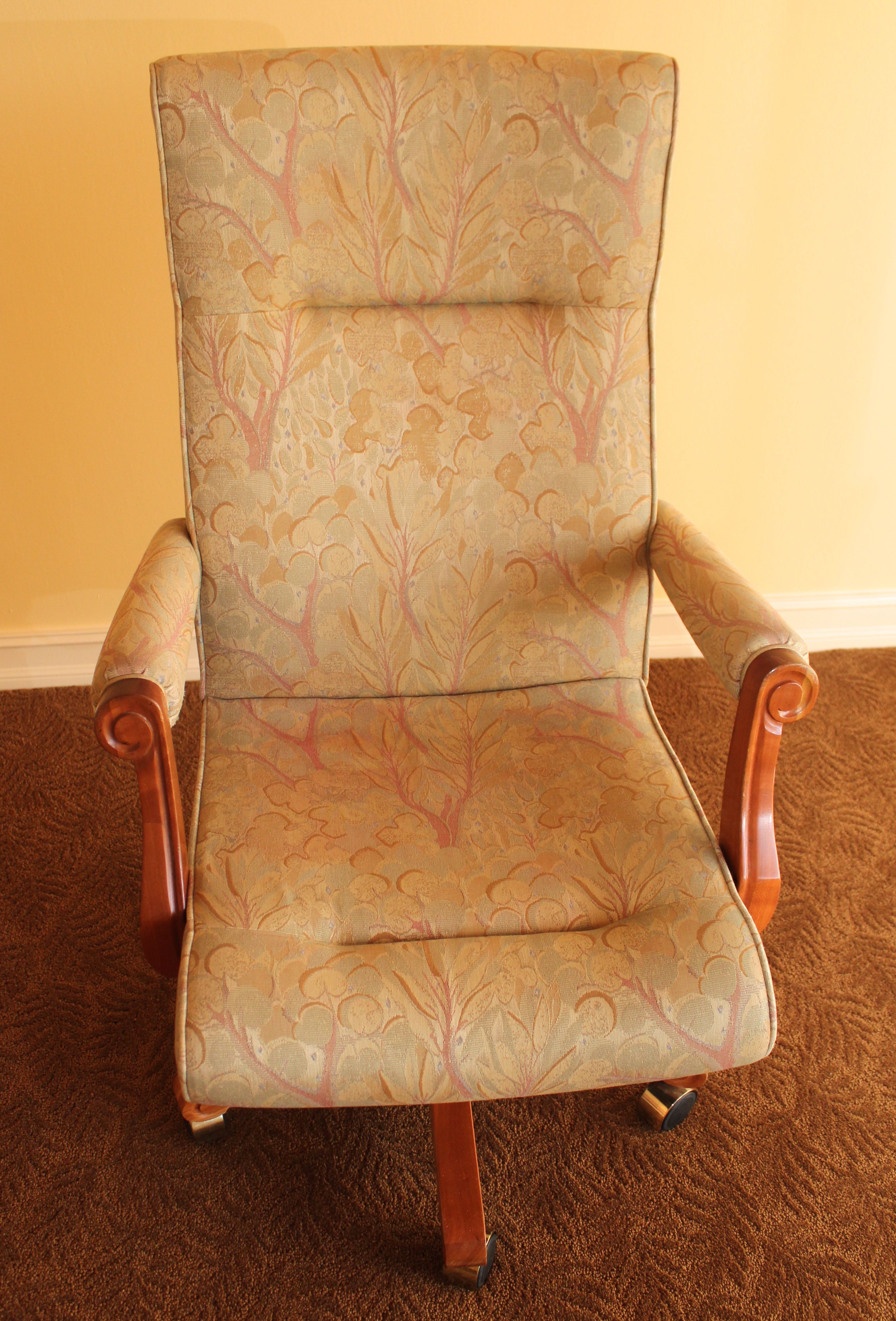 Harden Adjustable Upholstered Office Armchair