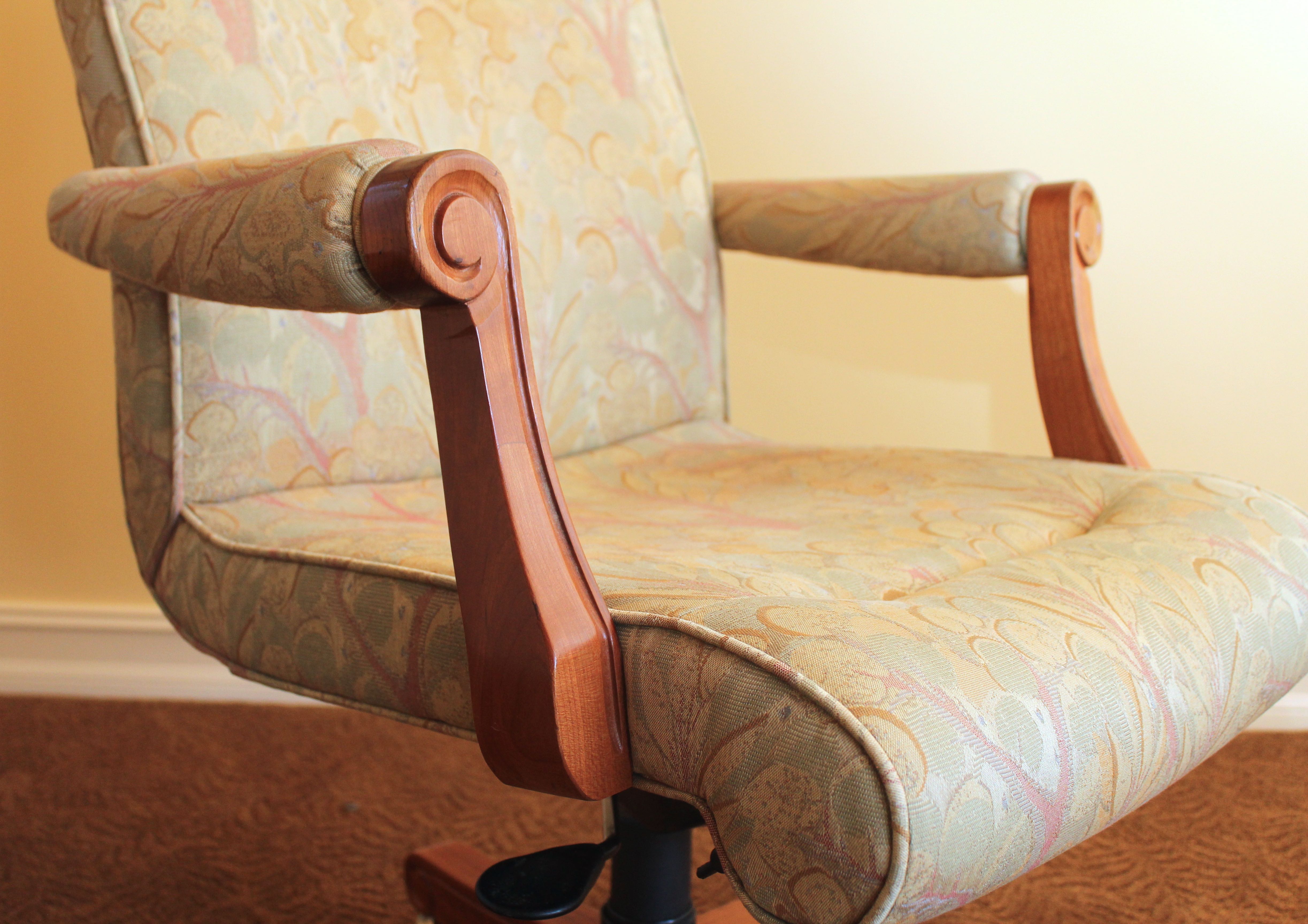 Harden Adjustable Upholstered Office Armchair