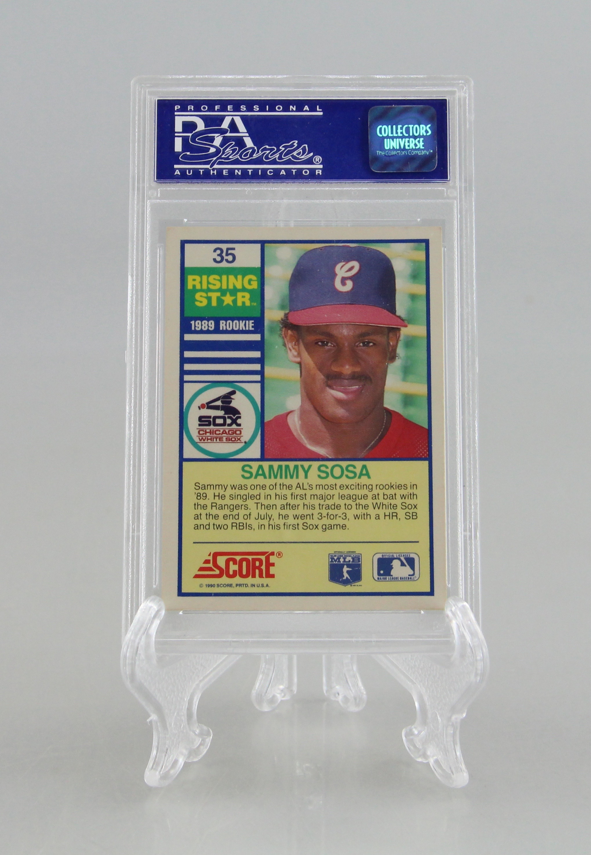 Assortment Of Graded Baseball Cards Sammy Sosa And Barry Bonds