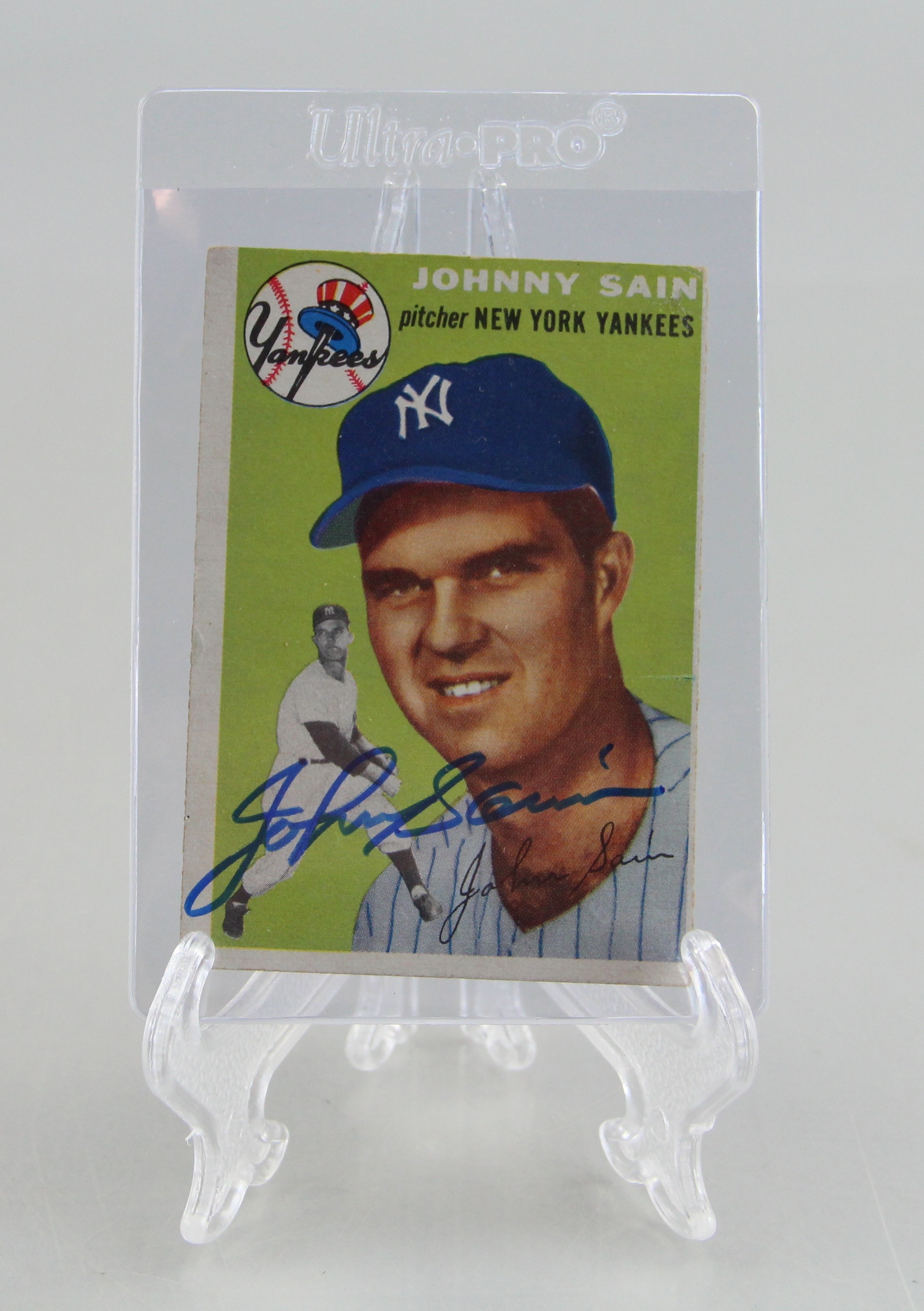 Collection of Vintage Autographed Yankees Cards