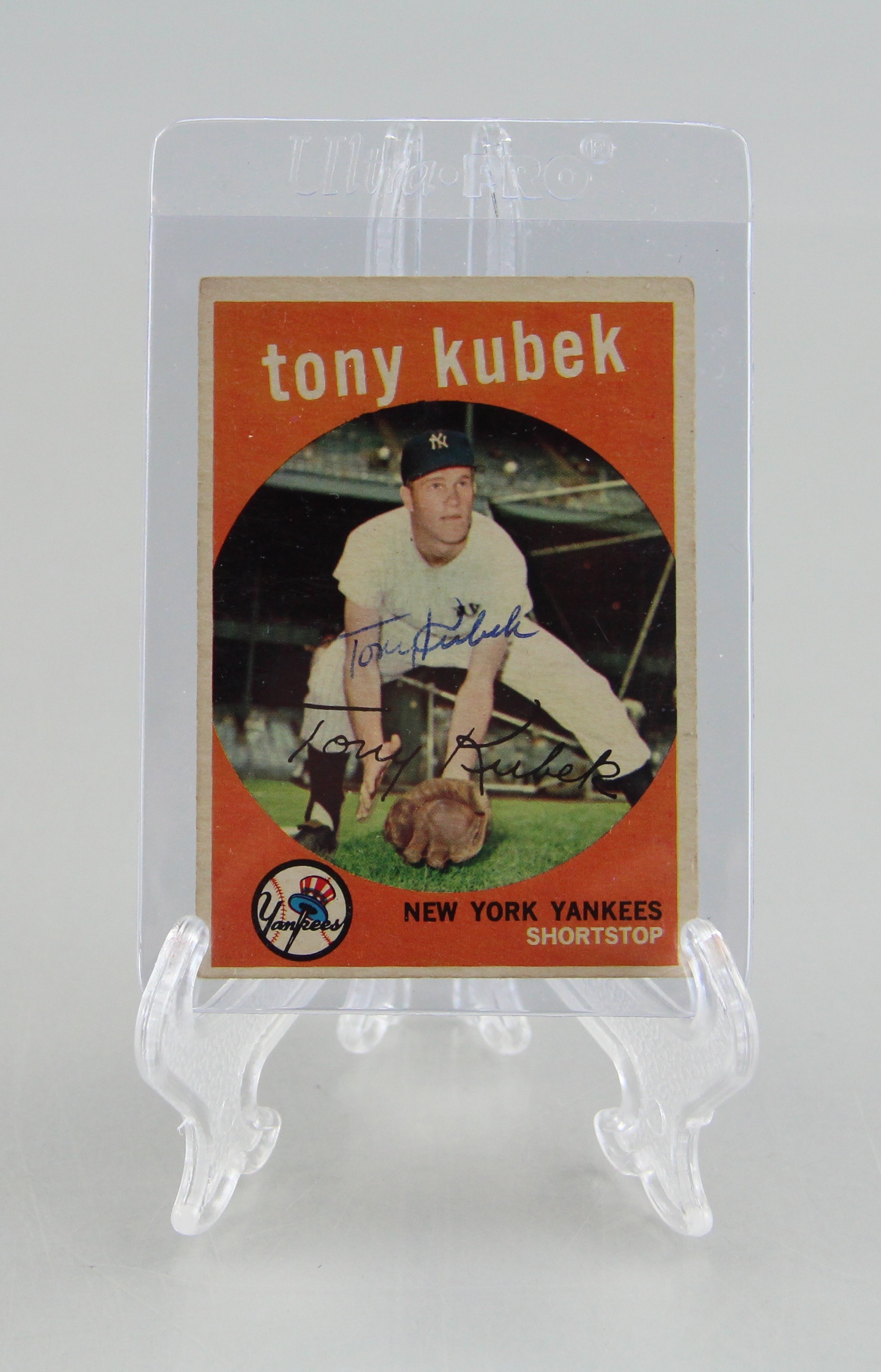 Collection of Vintage Autographed Yankees Cards