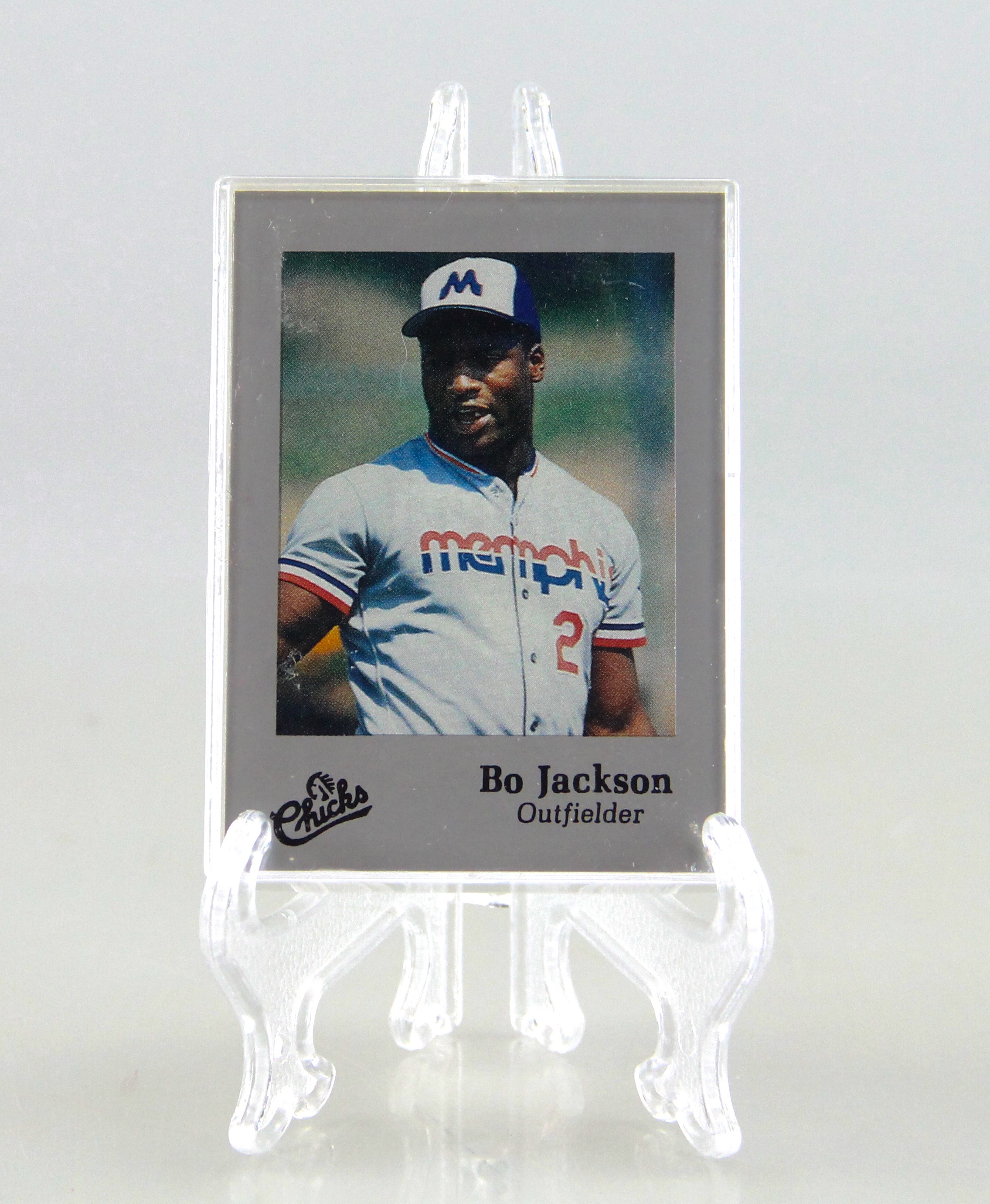 Lot of Bo Jackson Memphis Chicks Minor League Baseball Cards