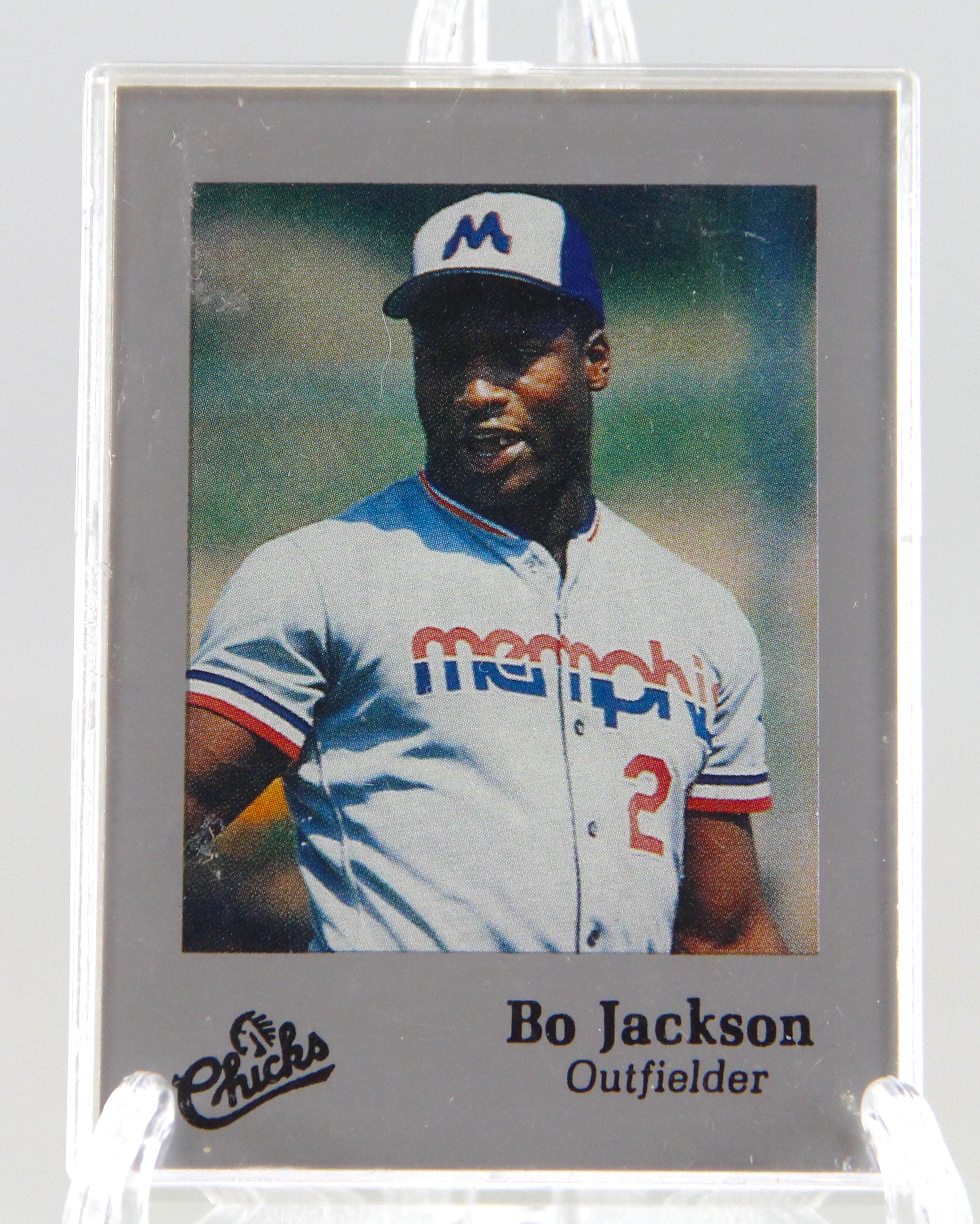 Lot of Bo Jackson Memphis Chicks Minor League Baseball Cards