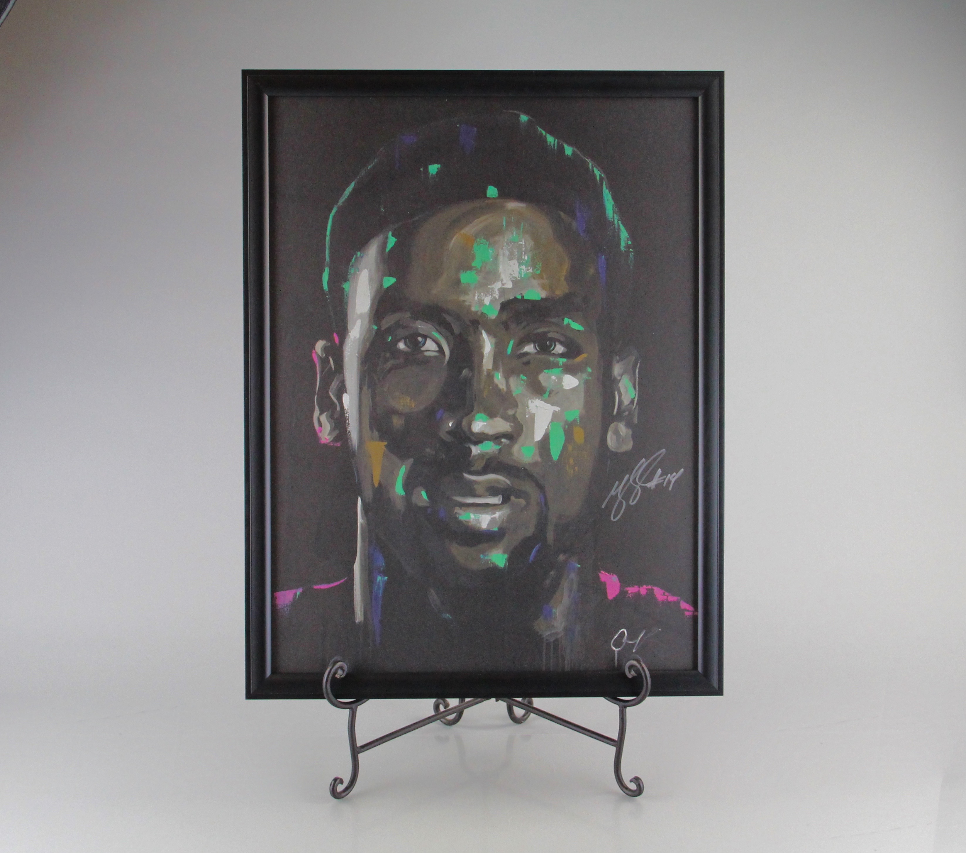 Kidd-Gilchrist Autographed Print by Aaron Kizer