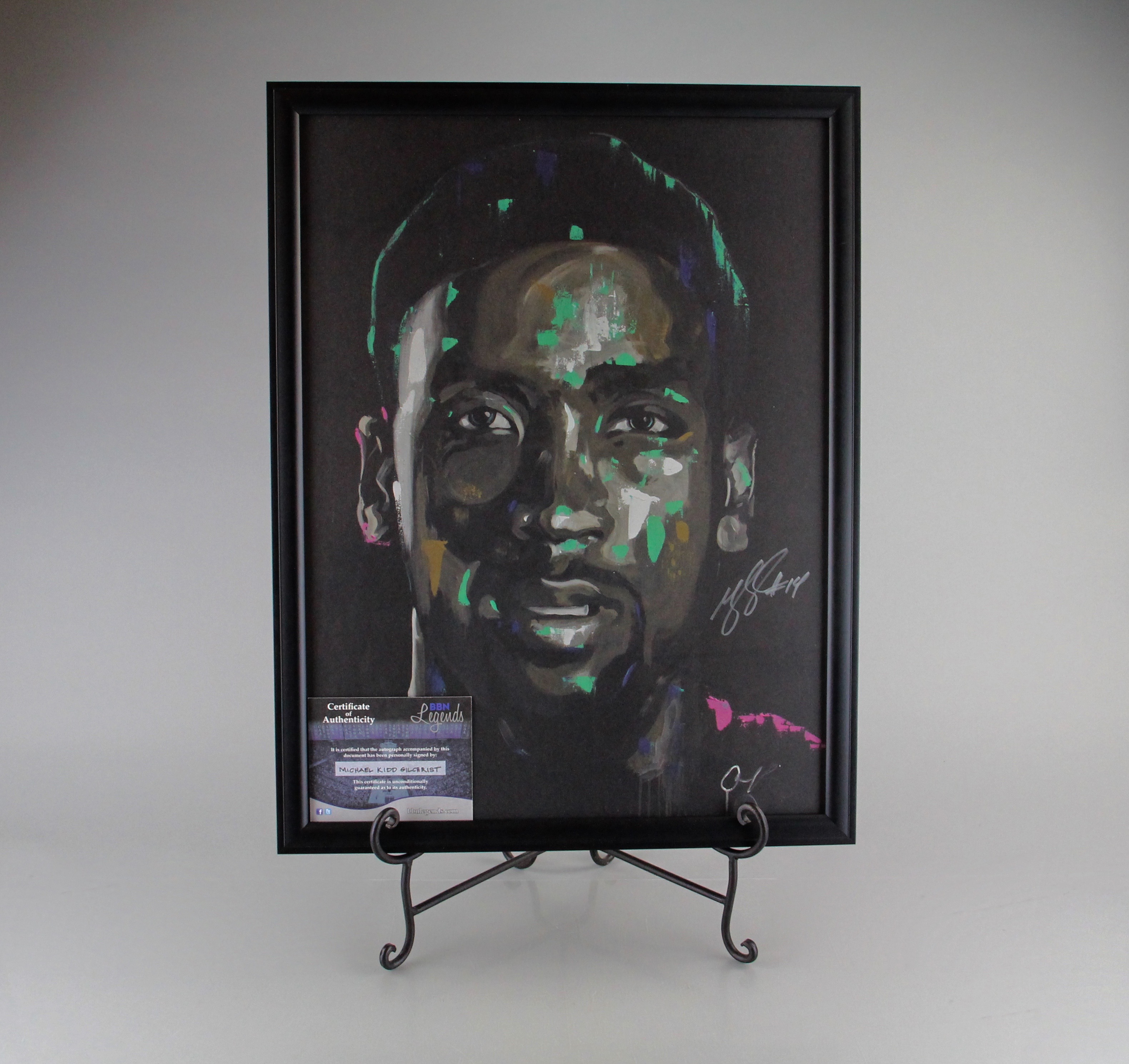 Kidd-Gilchrist Autographed Print by Aaron Kizer