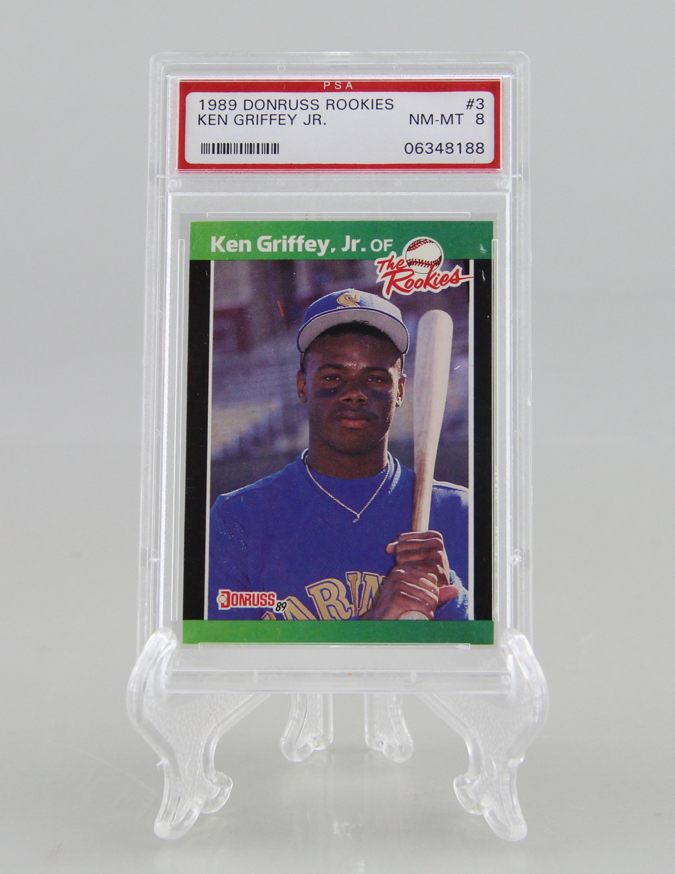 Duo of Ken Griffey Jr Mariners Rookie Baseball Cards