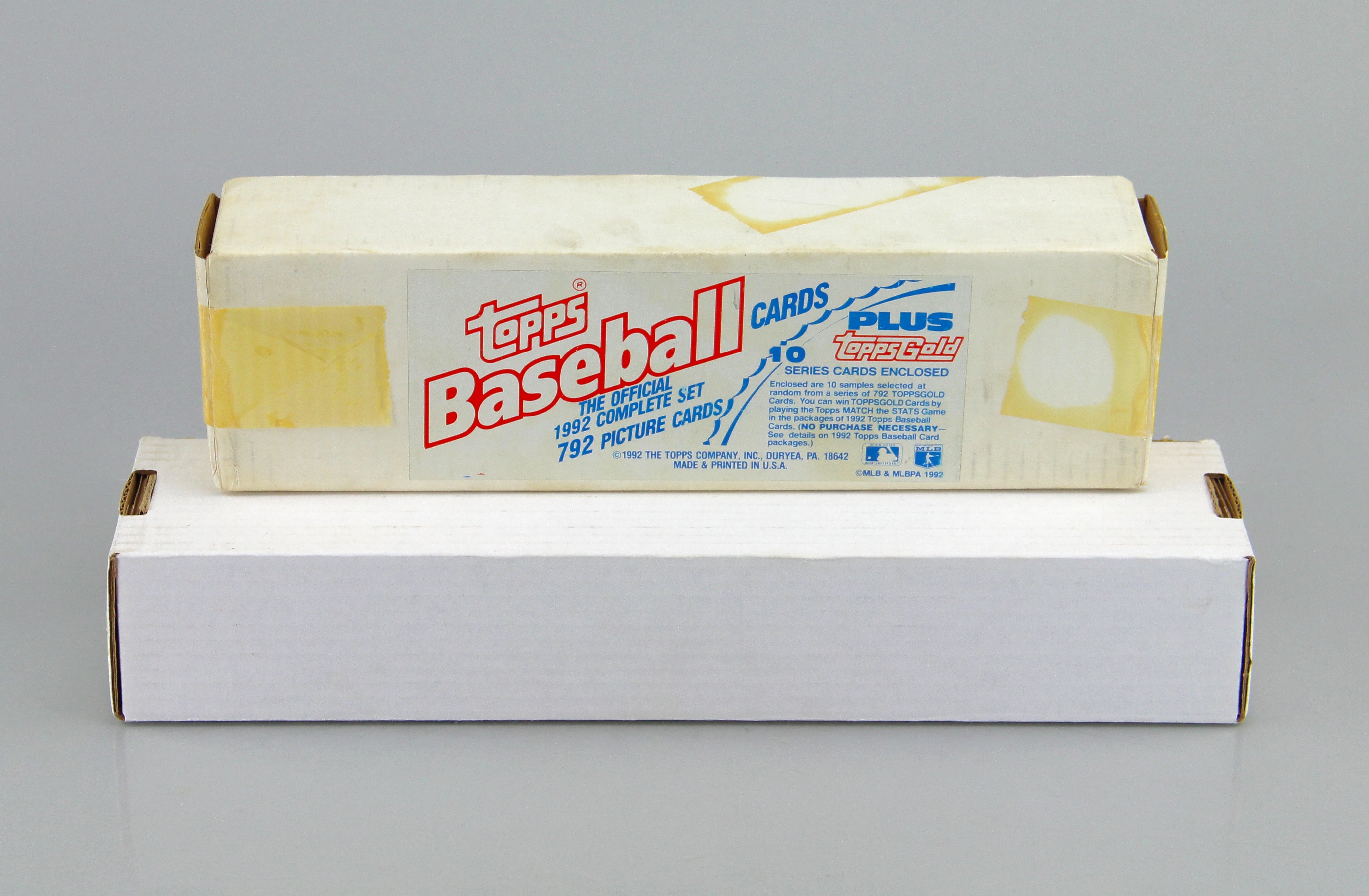 1992 Sealed Factory Set And 1985 Topps Set