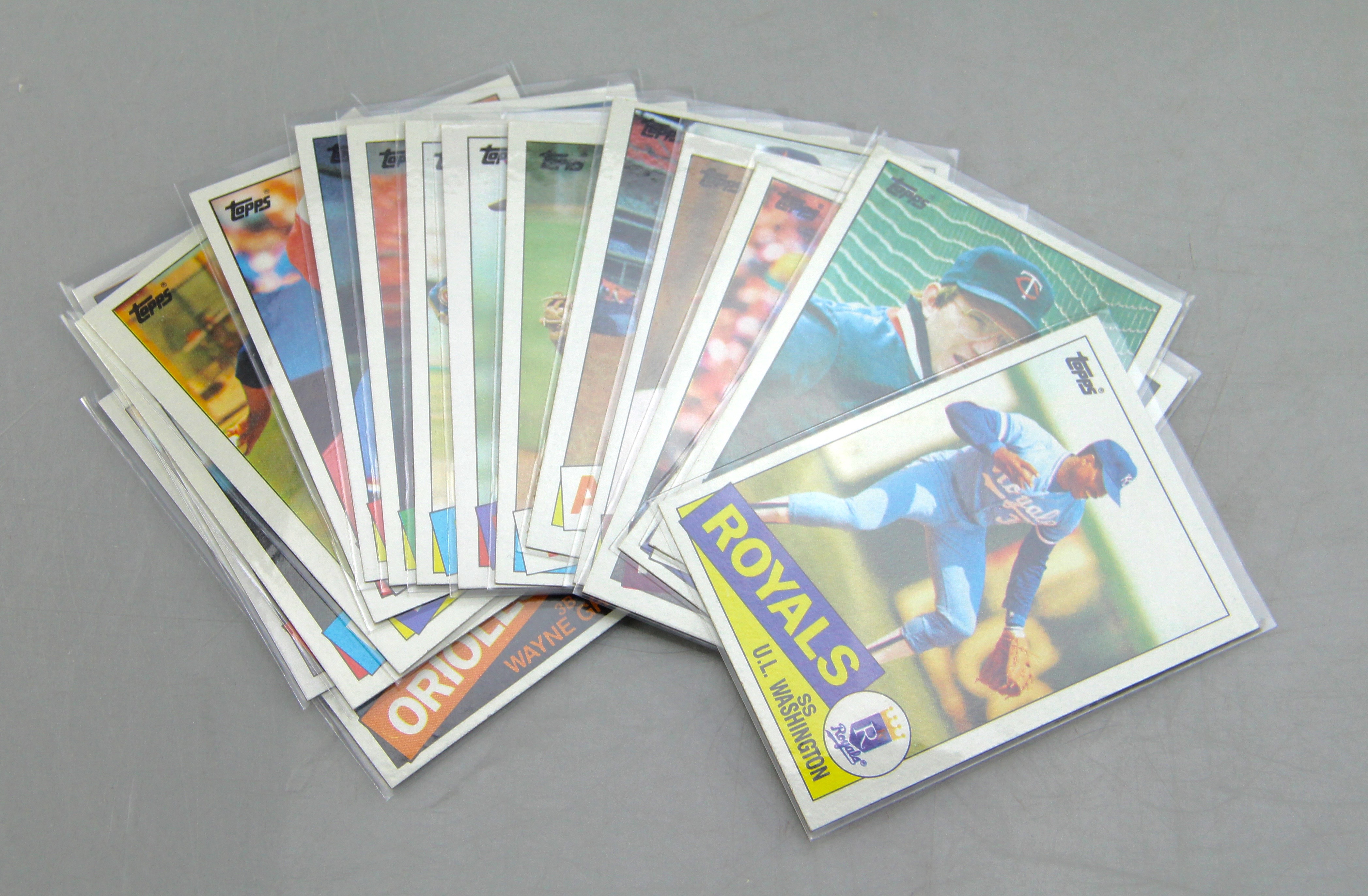 1992 Sealed Factory Set And 1985 Topps Set