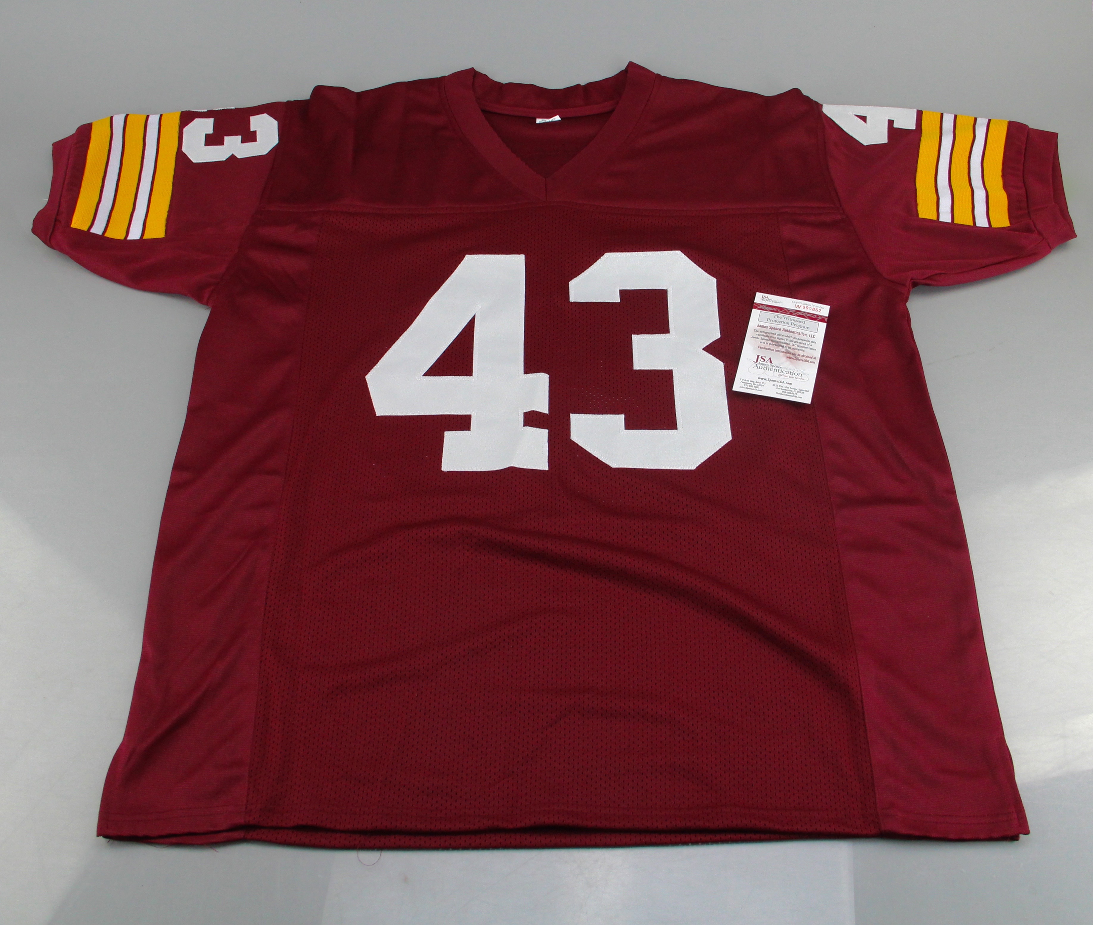 Larry Brown Autographed Jersey