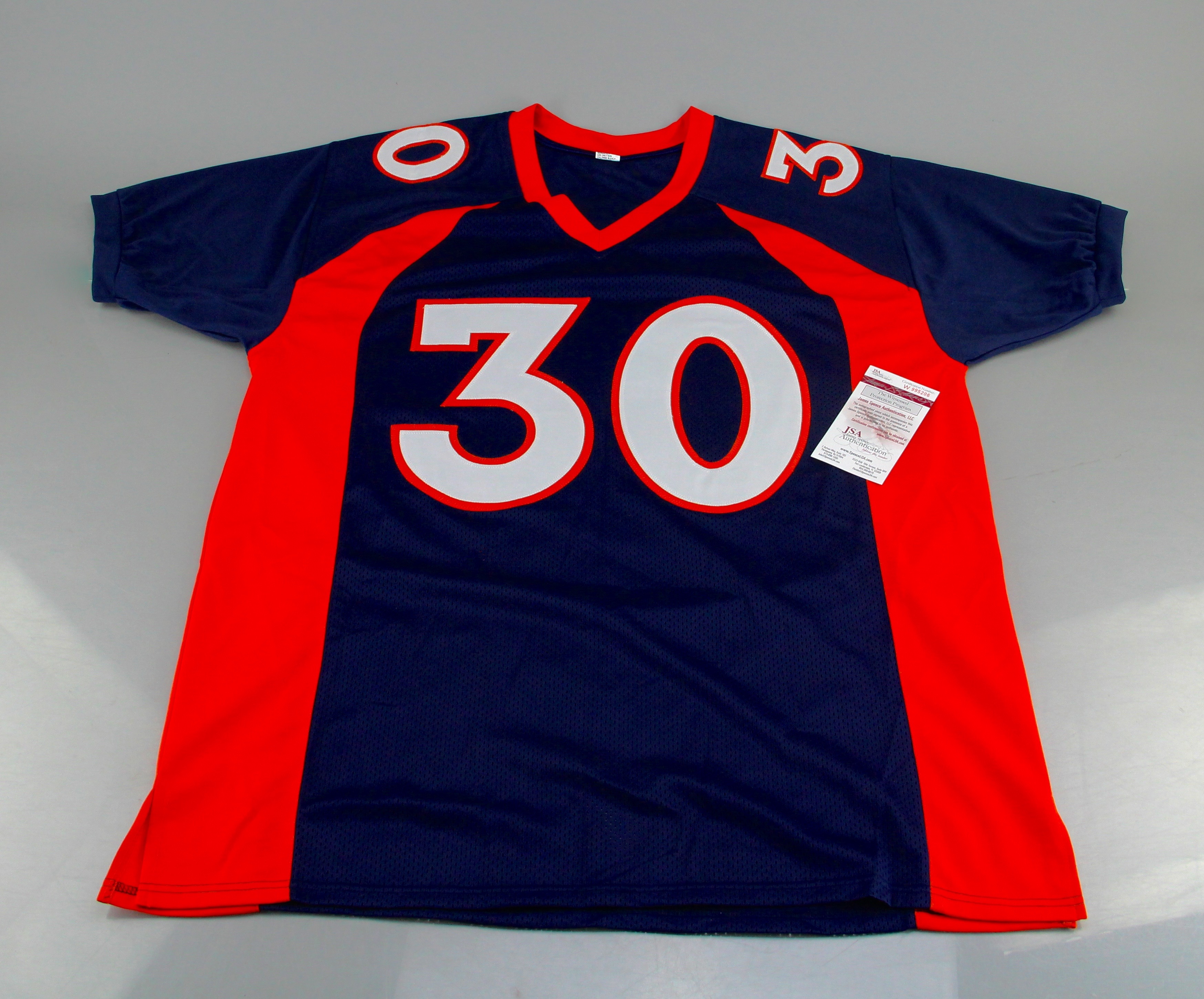 Terrell Davis Autographed Jersey