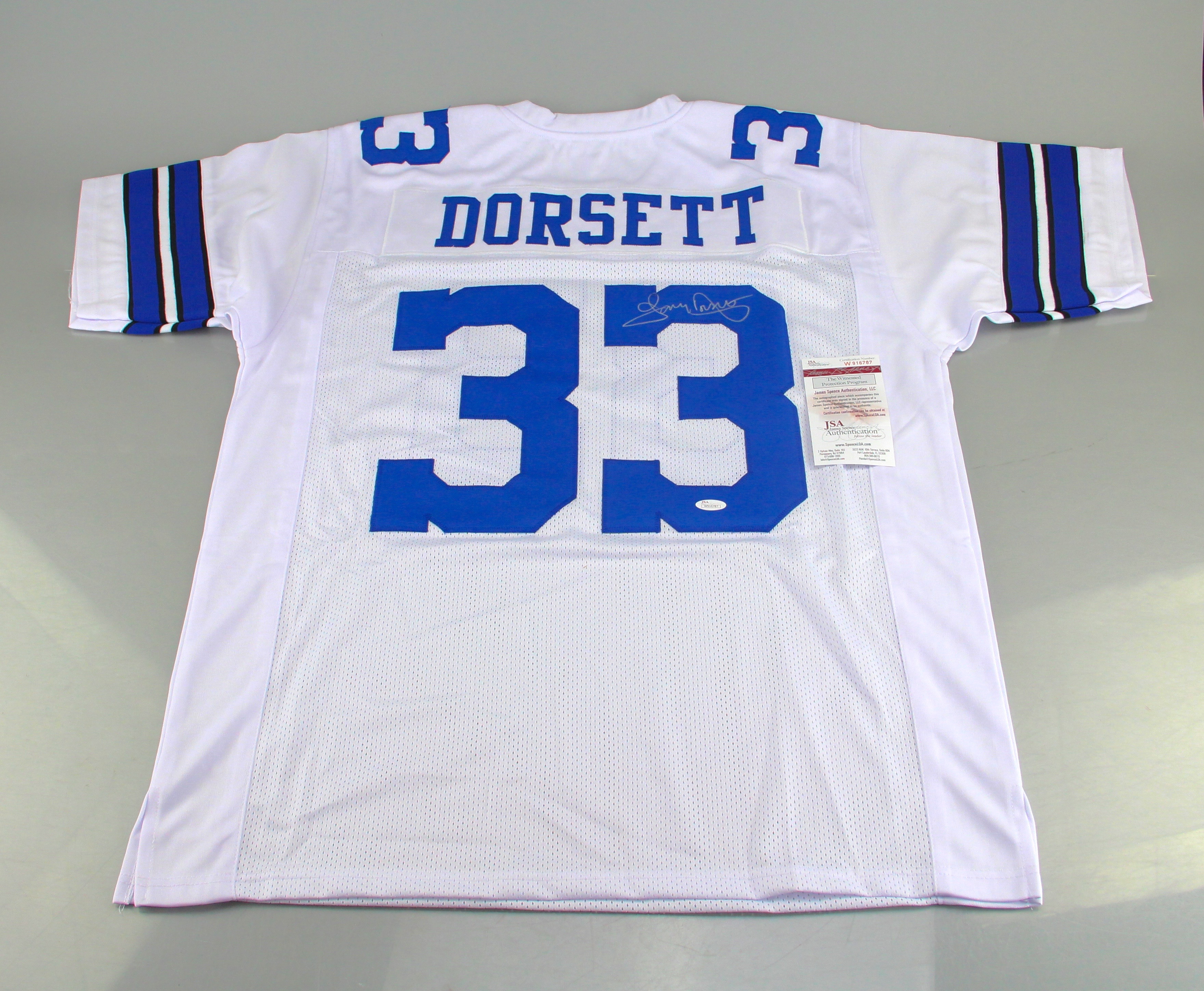 Tony Dorsett Autographed Jersey