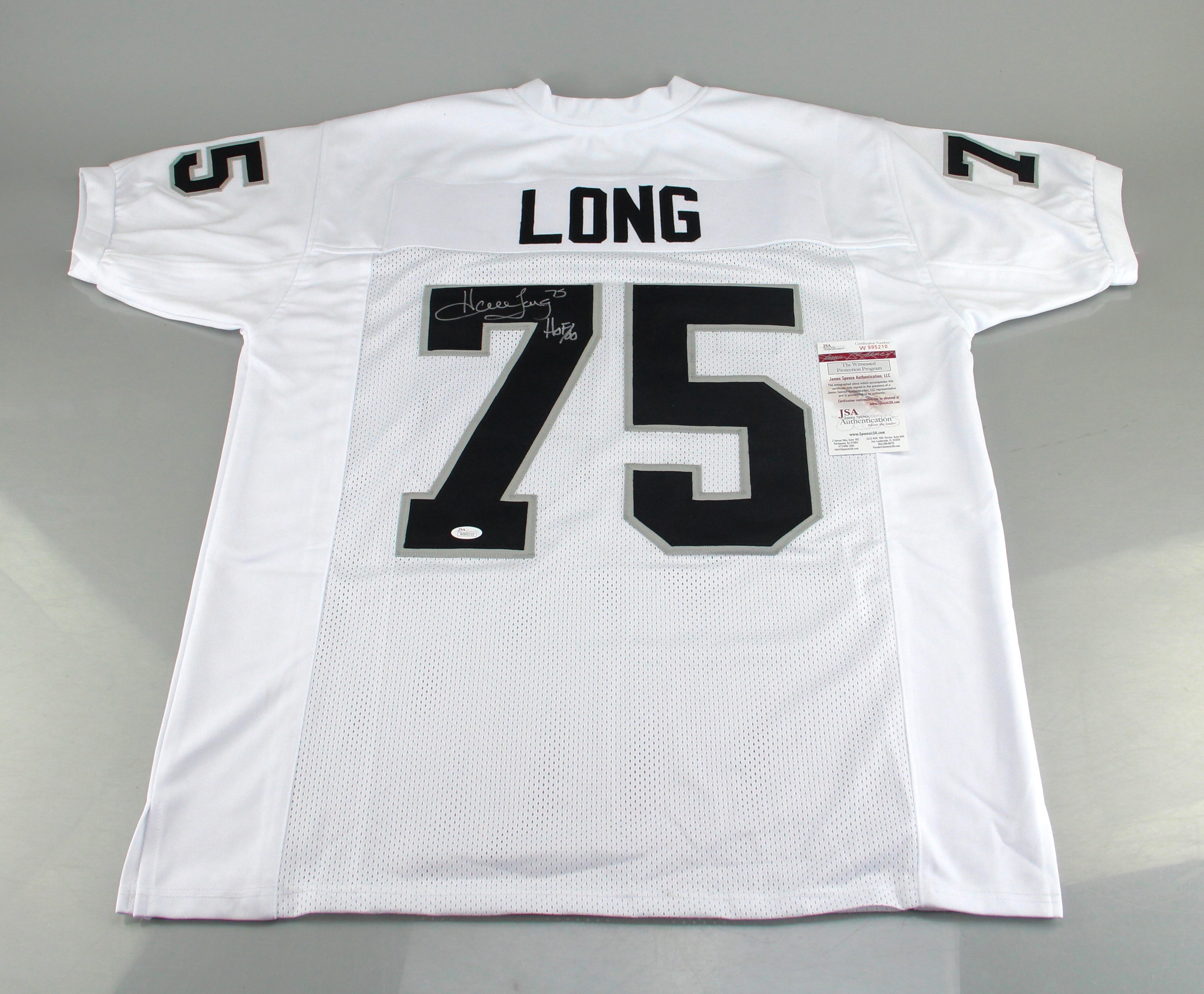 Howie Long Autographed Jersey