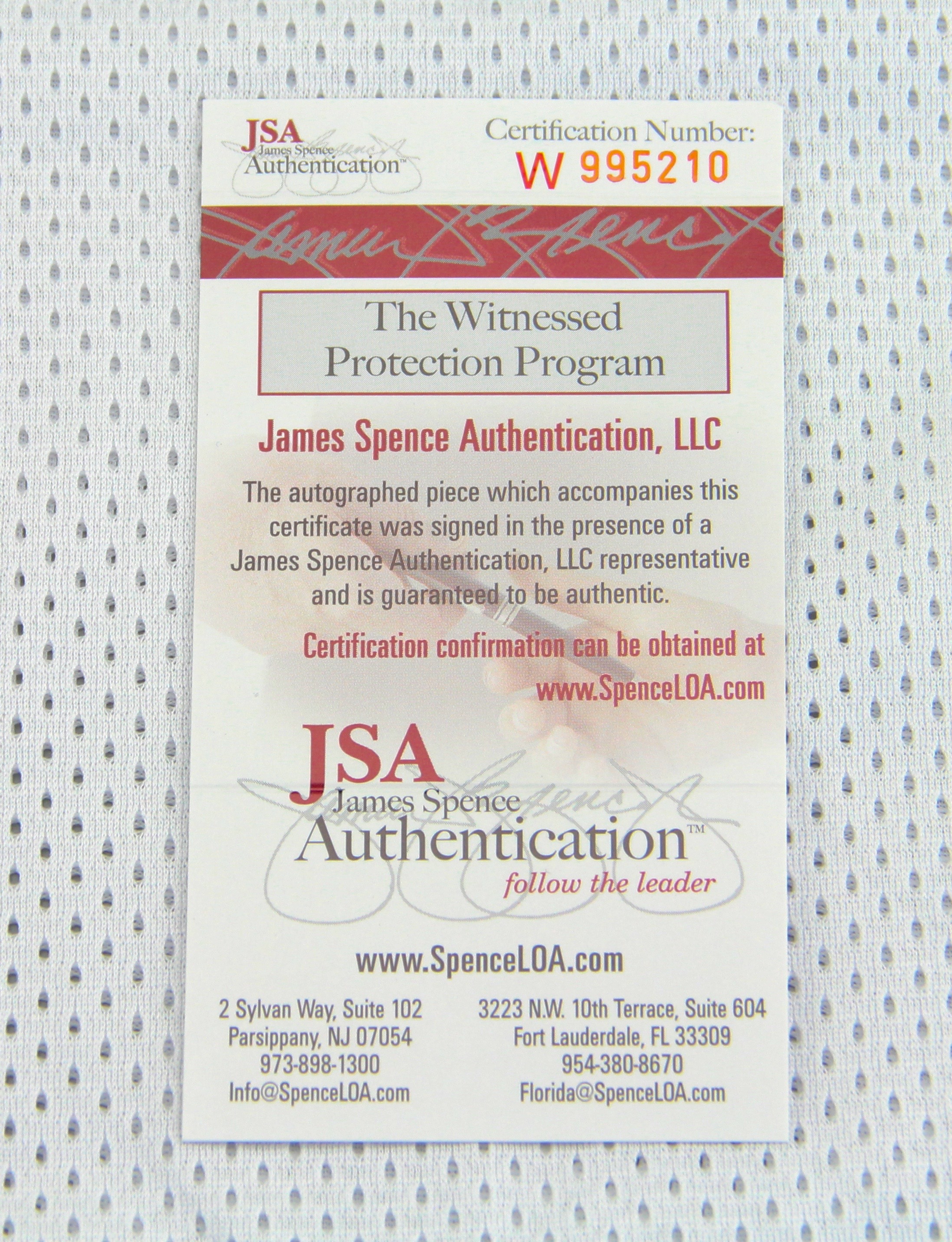 Howie Long Autographed Jersey