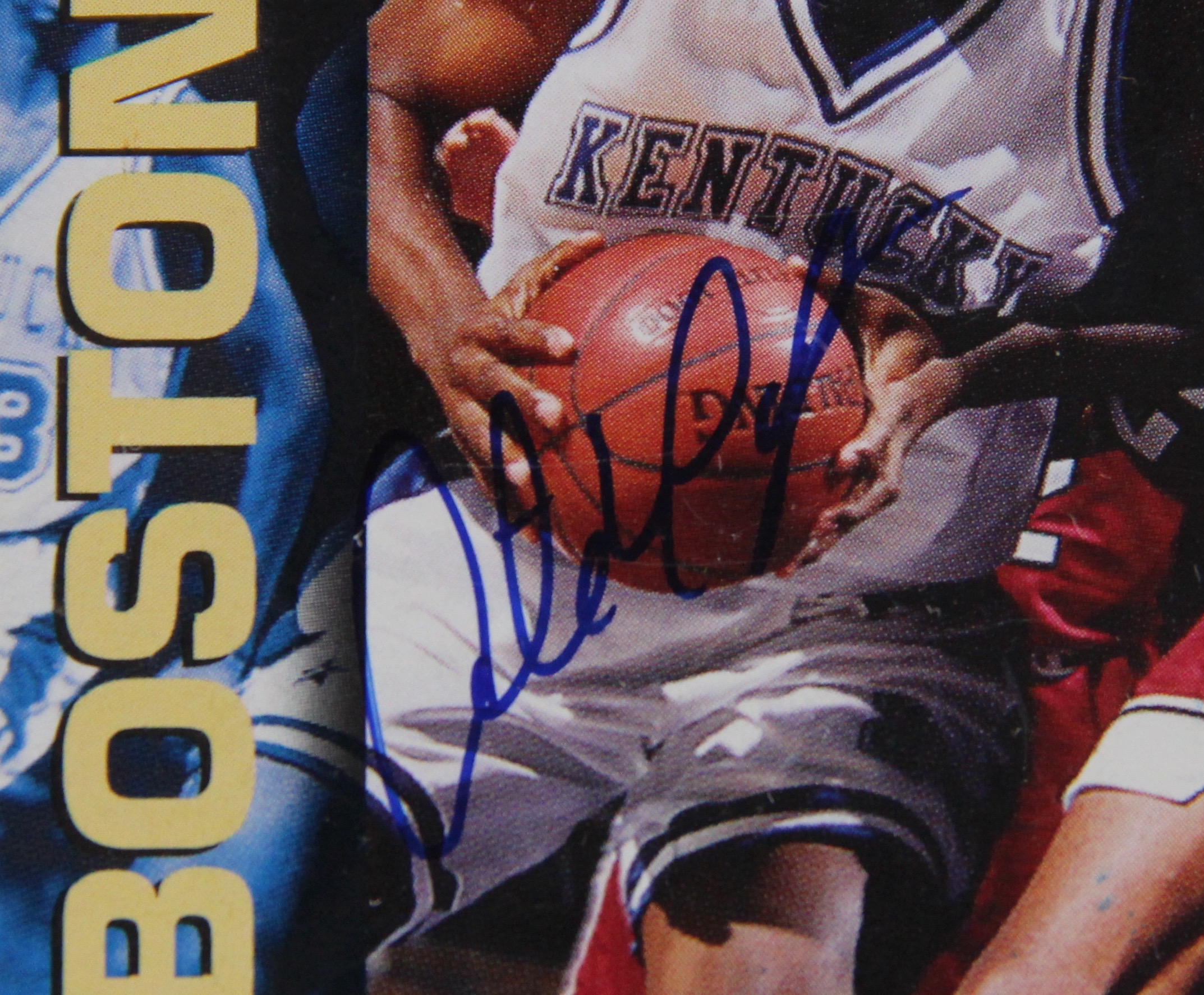 1996 Antoine Walker Autographed Card