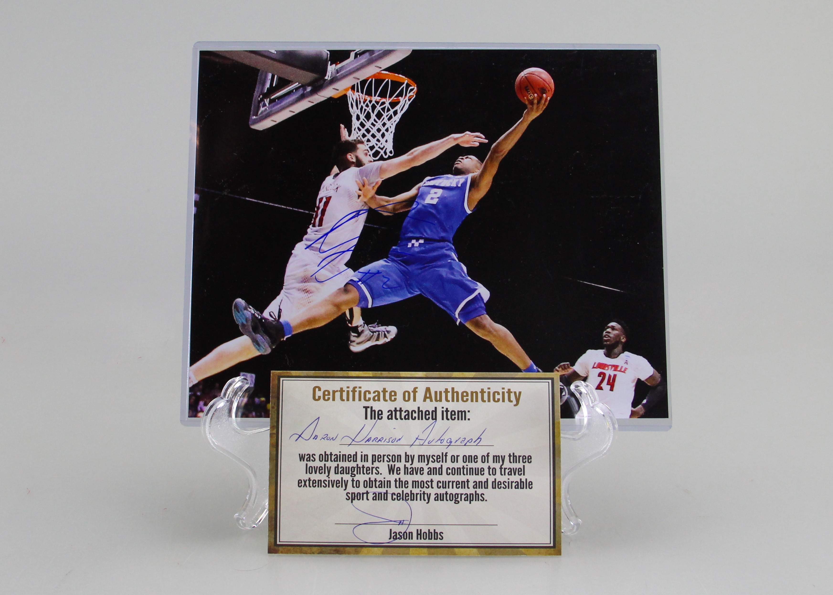 Aaron Harrison Autographed Photo