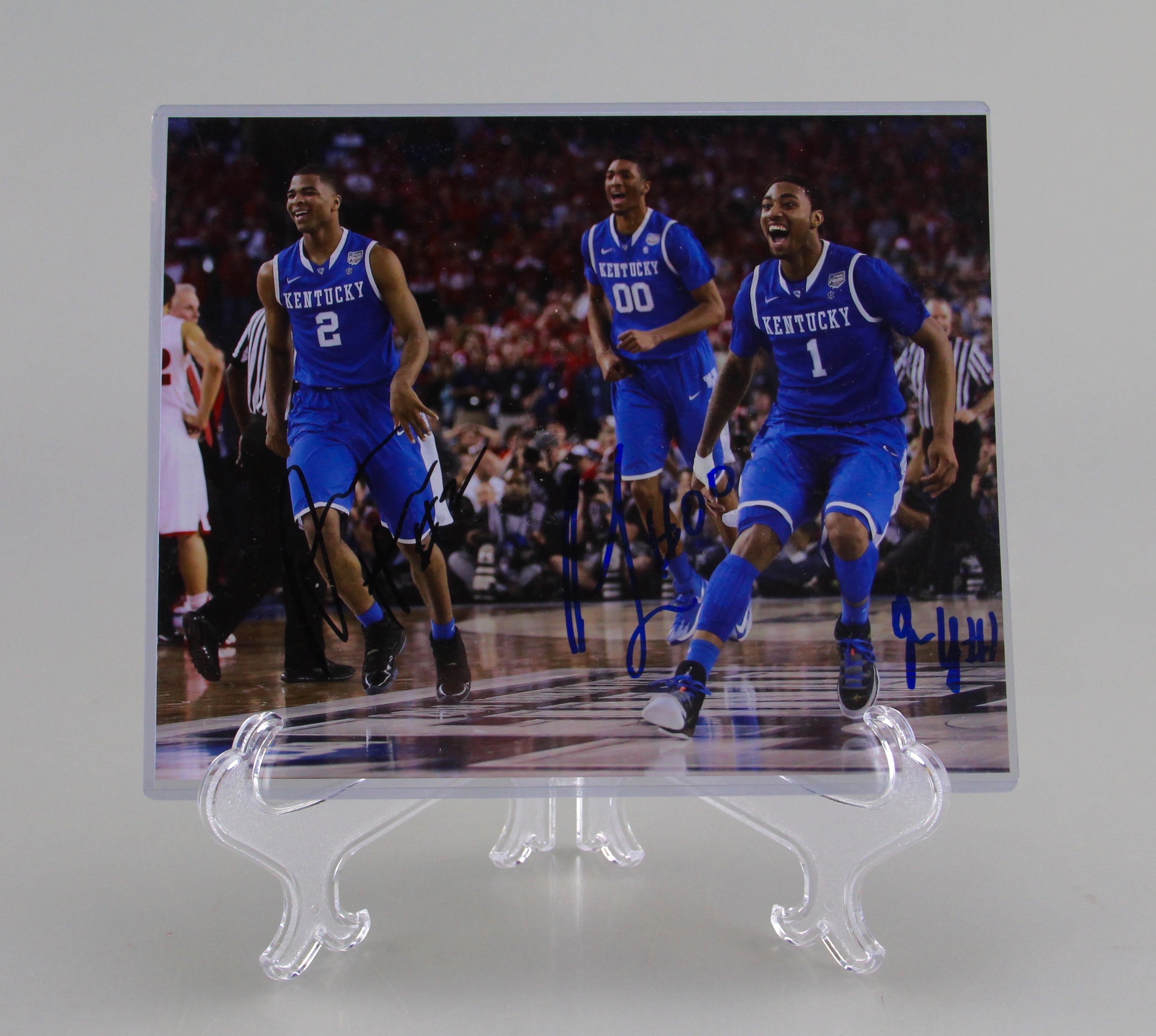 Autographed Photo of UK Players Harrison, Lee and Young