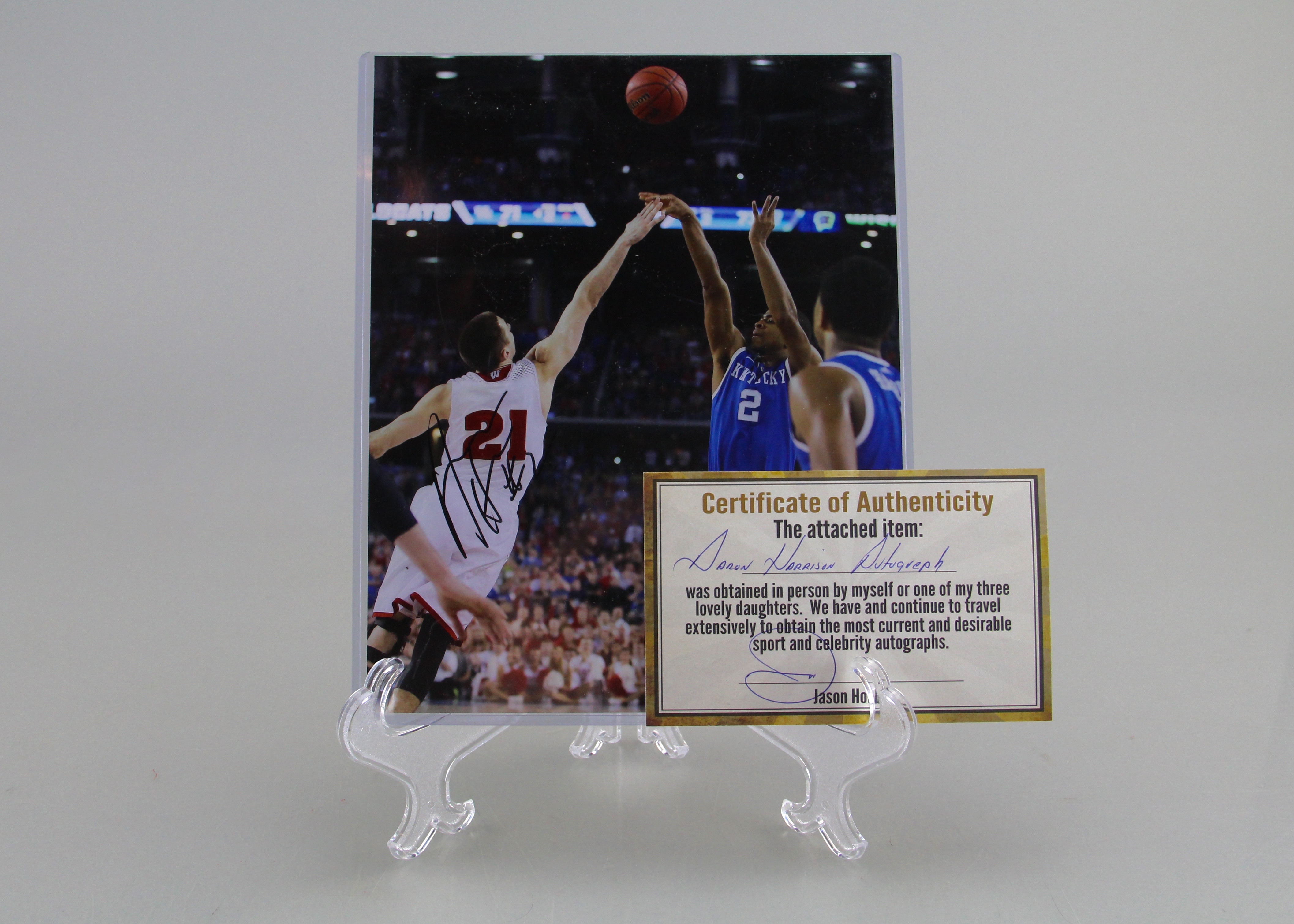 Aaron Harrison Autographed Photo