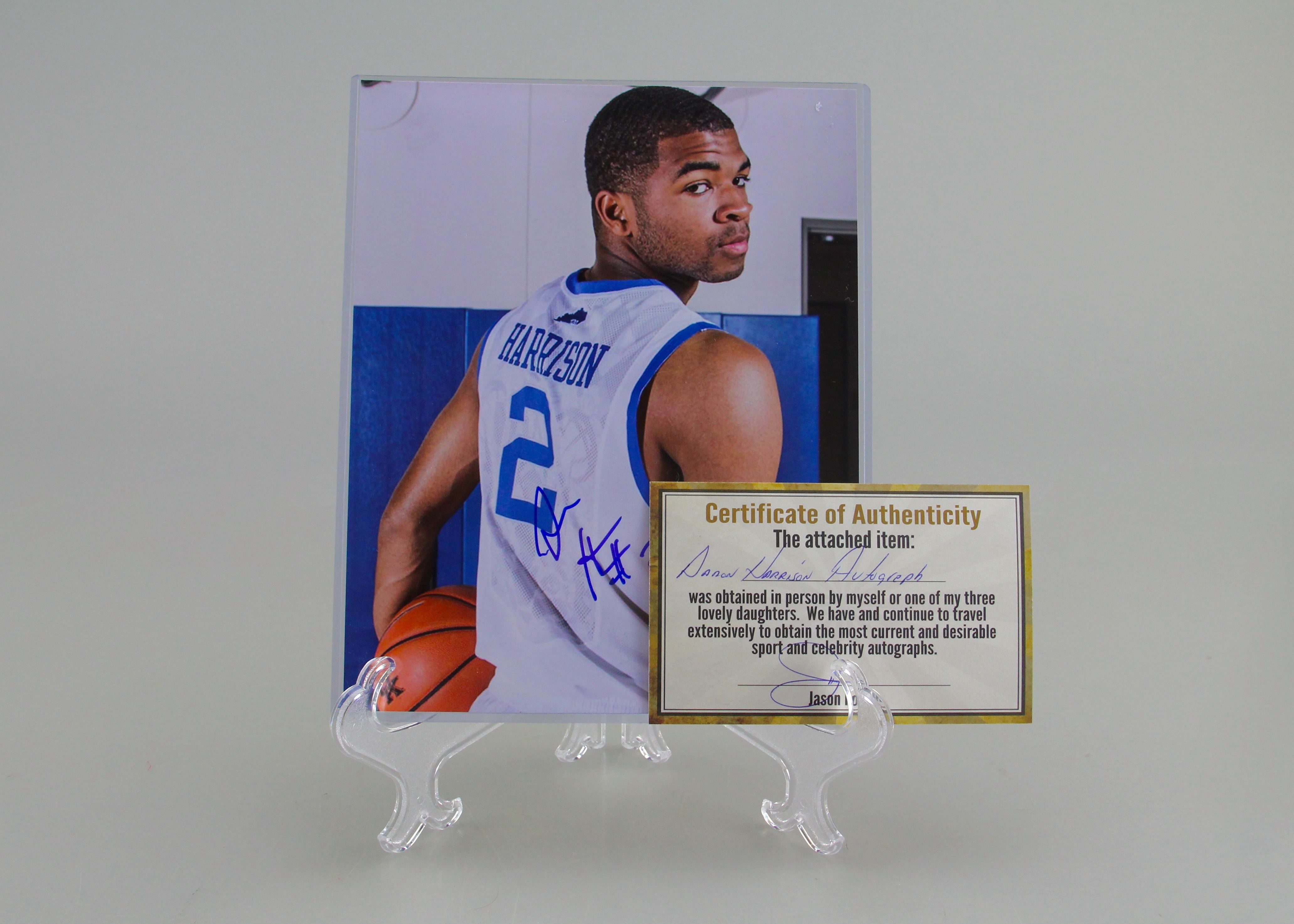 Aaron Harrison Autographed Photo
