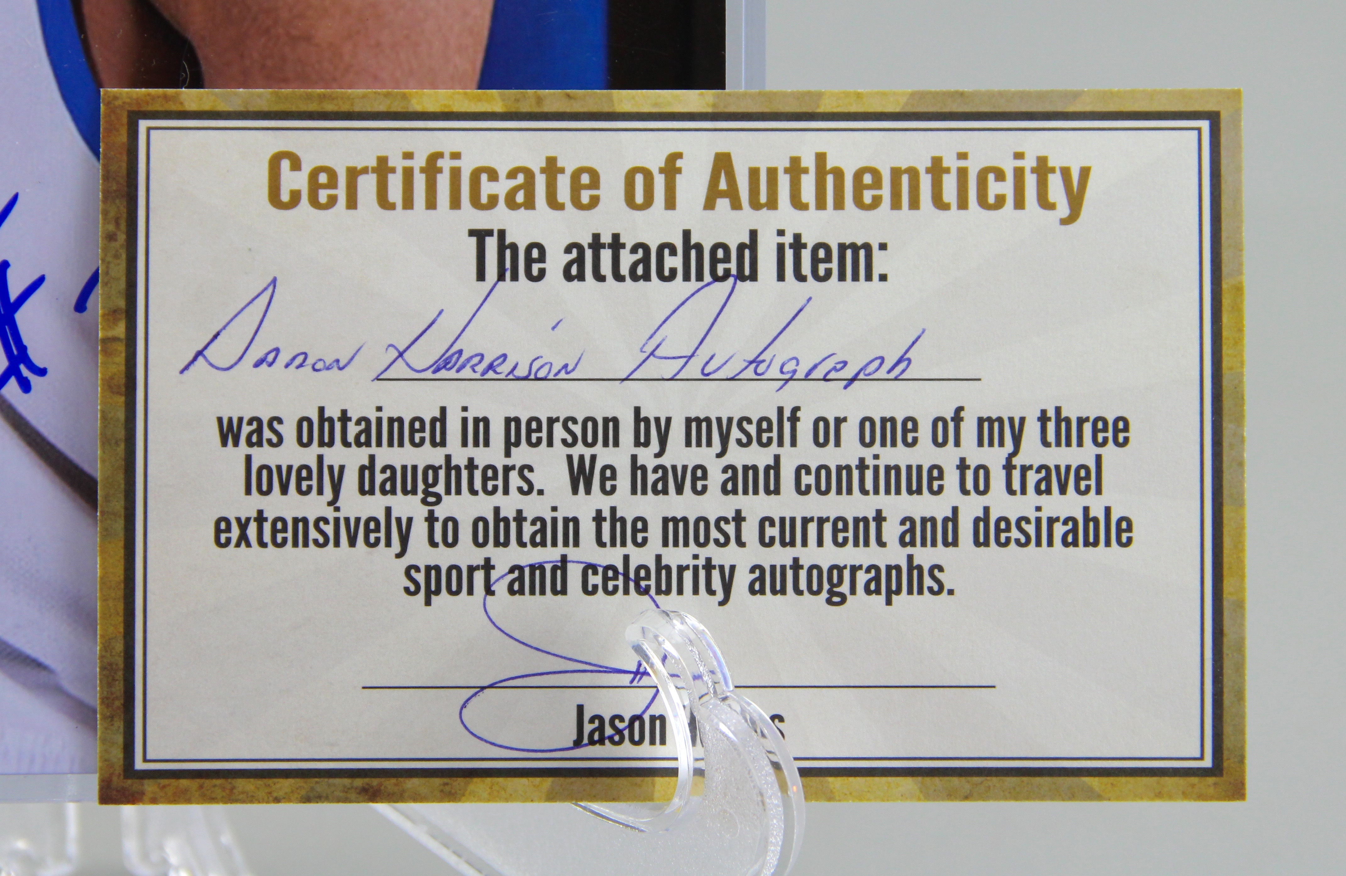 Aaron Harrison Autographed Photo