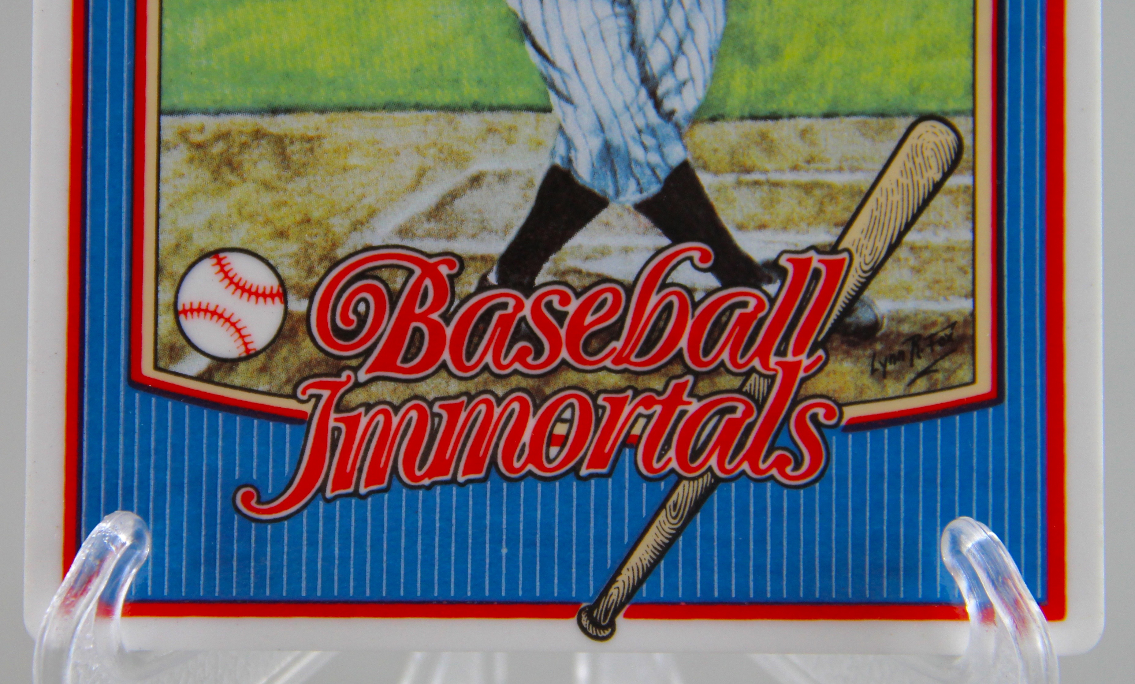 Sporting News Baseball Immortals Lou Gehrig Metal Card Ltd. Ed.