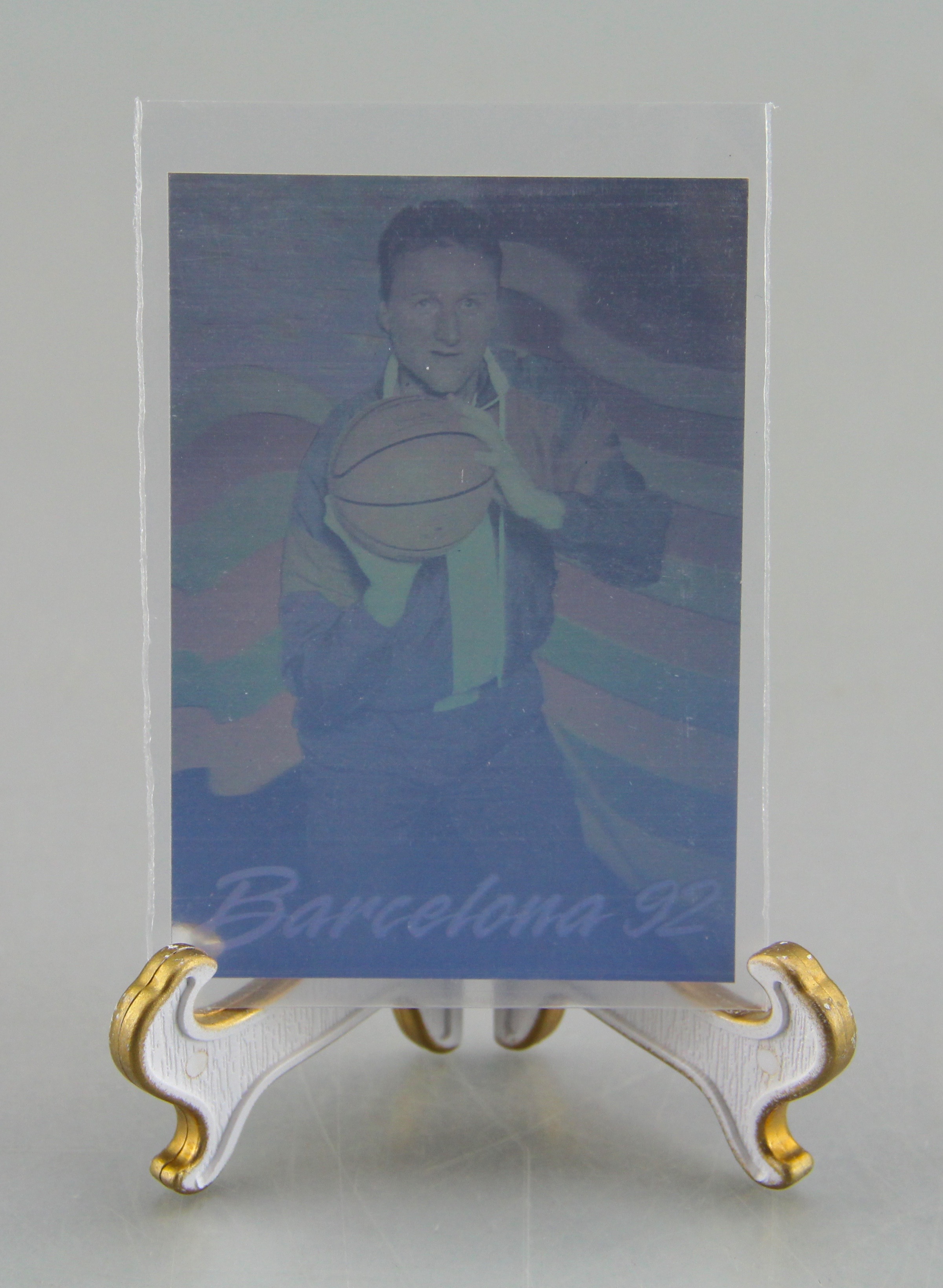 Assortment Of Three Larry Bird Hologram Card Sets Of Three