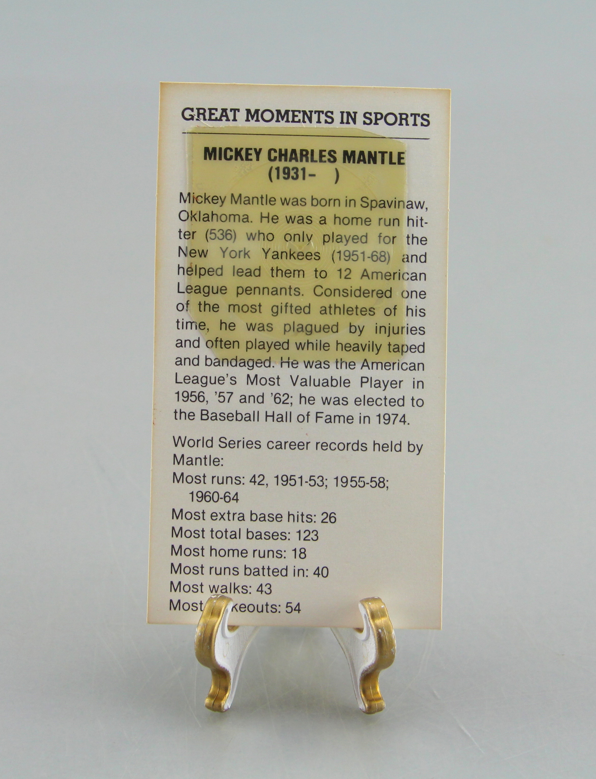 1979 United Press International Baseball Card Lot