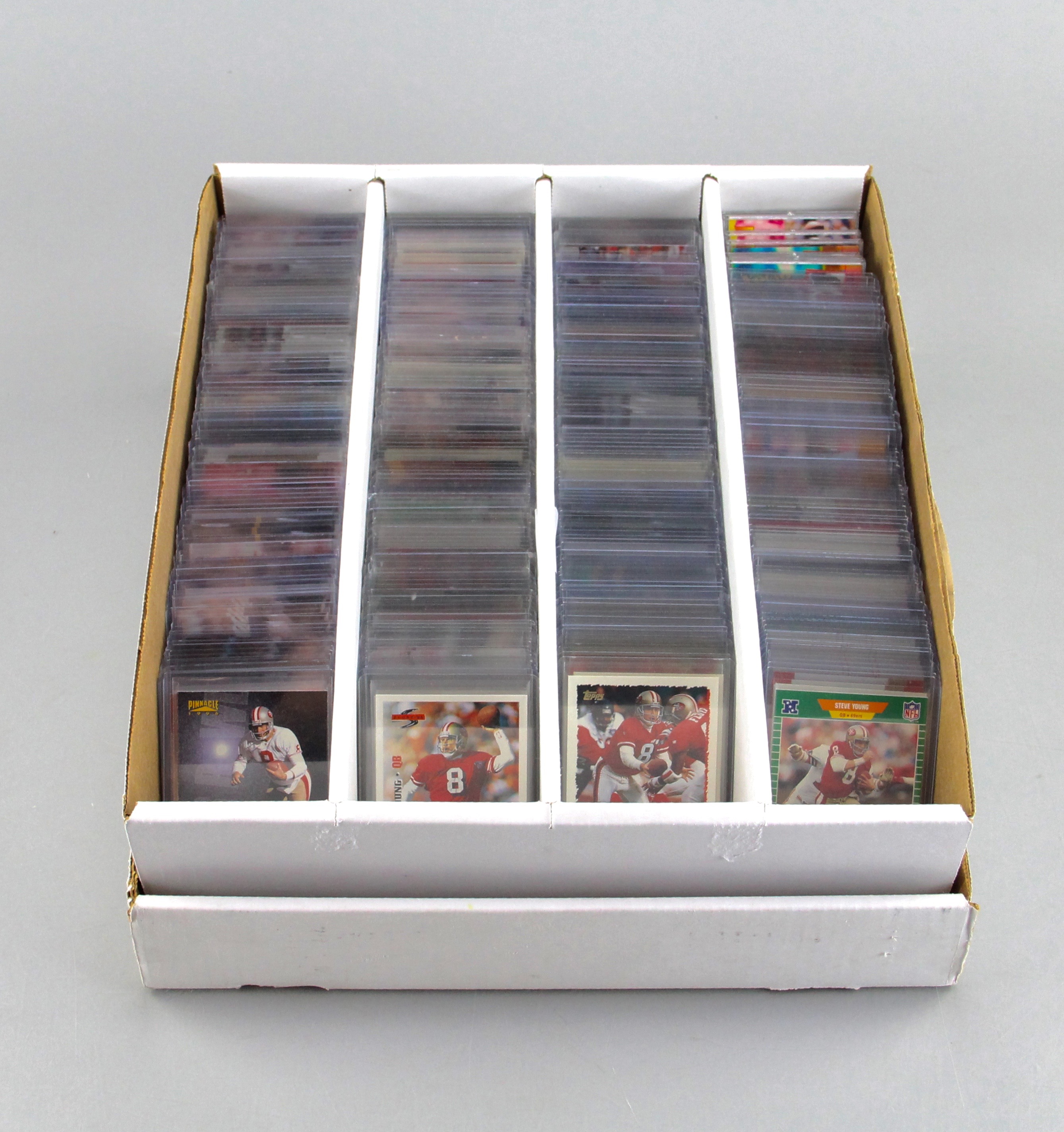 Huge Collection of Steve Young Football Cards